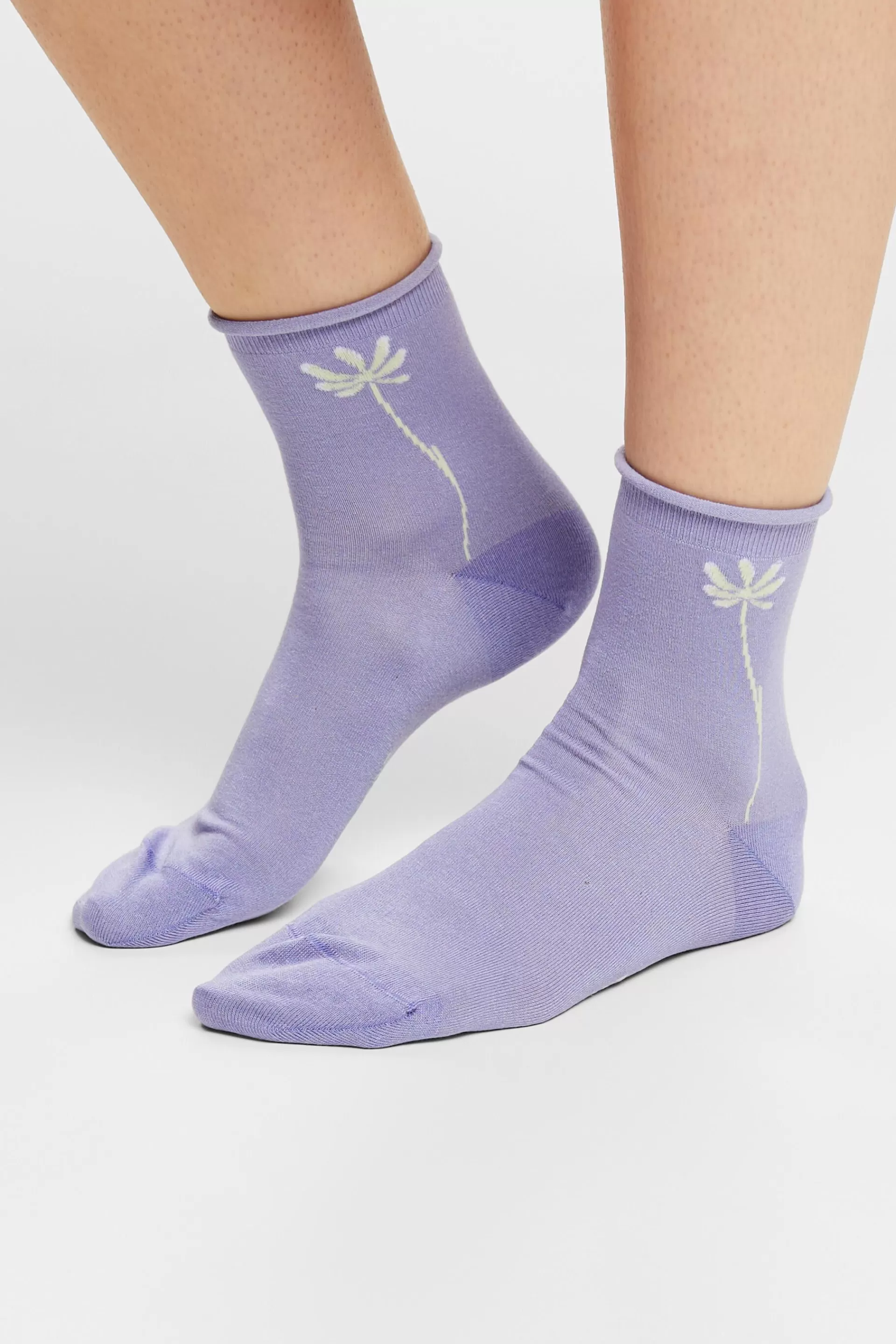 2er-Set Stricksocken mit Print-ESPRIT New