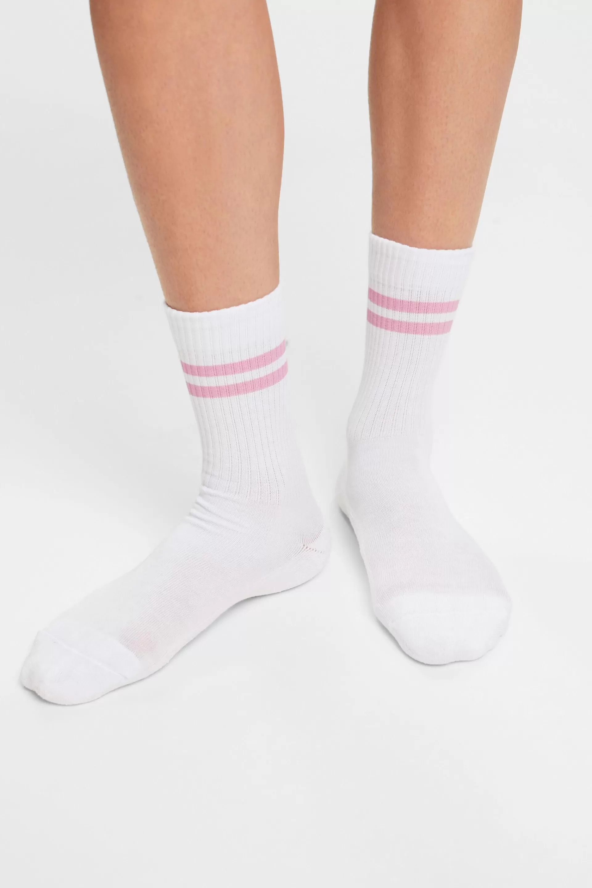 2er-Set Tennissocken im Streifendesign-ESPRIT Shop