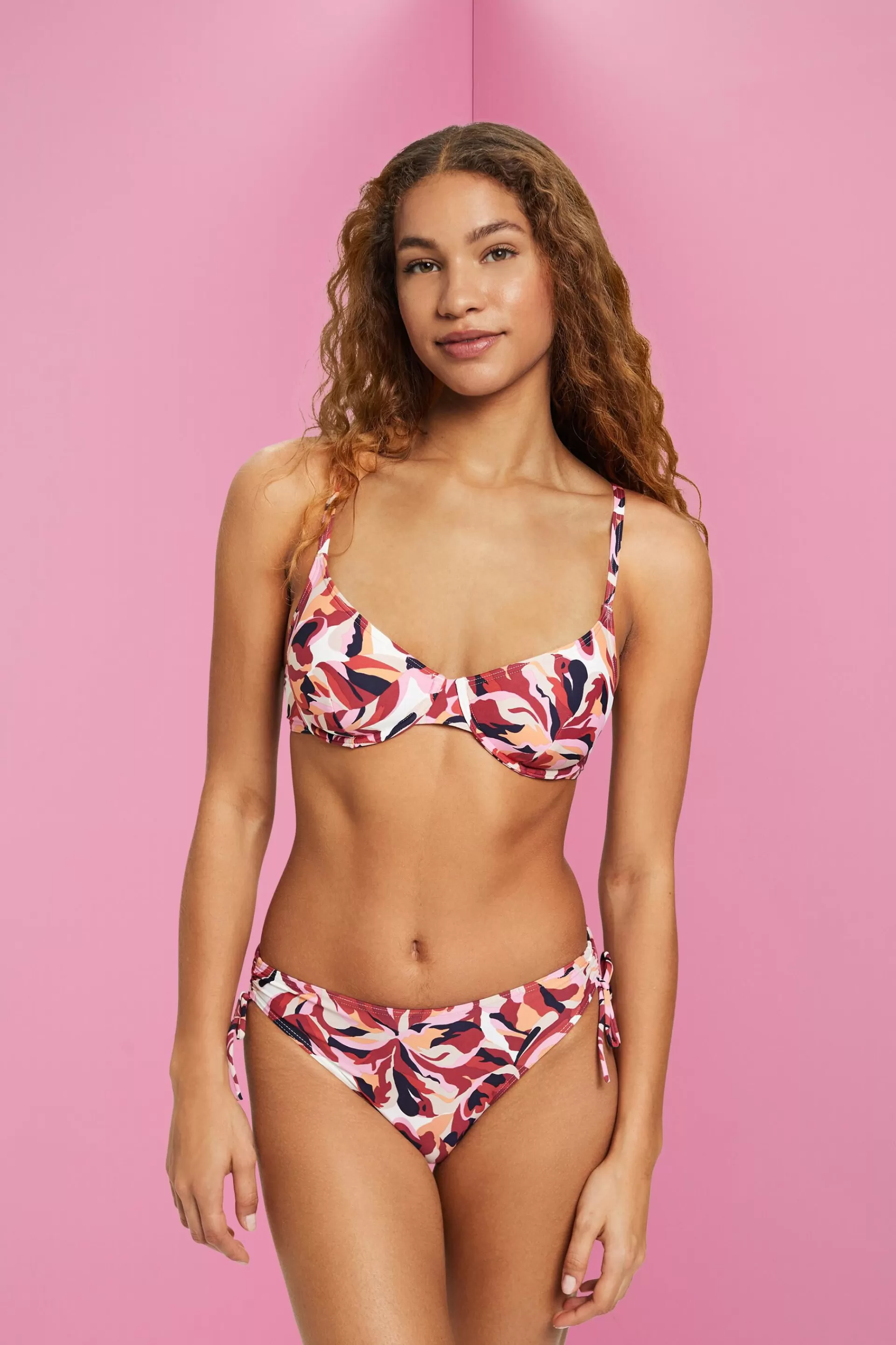 Bikinihose mit floralem Print Carilo-ESPRIT Online