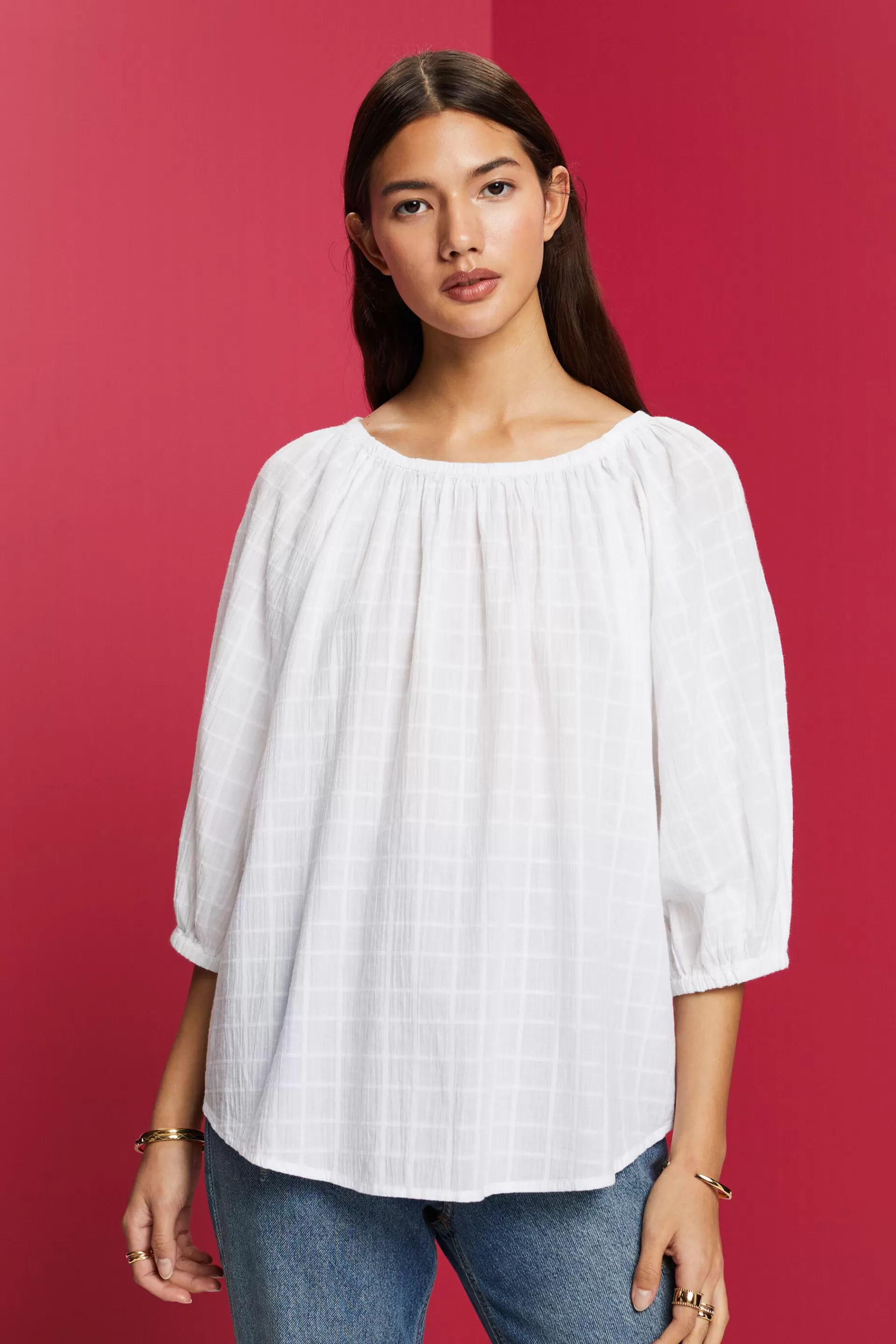 Blouses woven Regular fit-ESPRIT Best