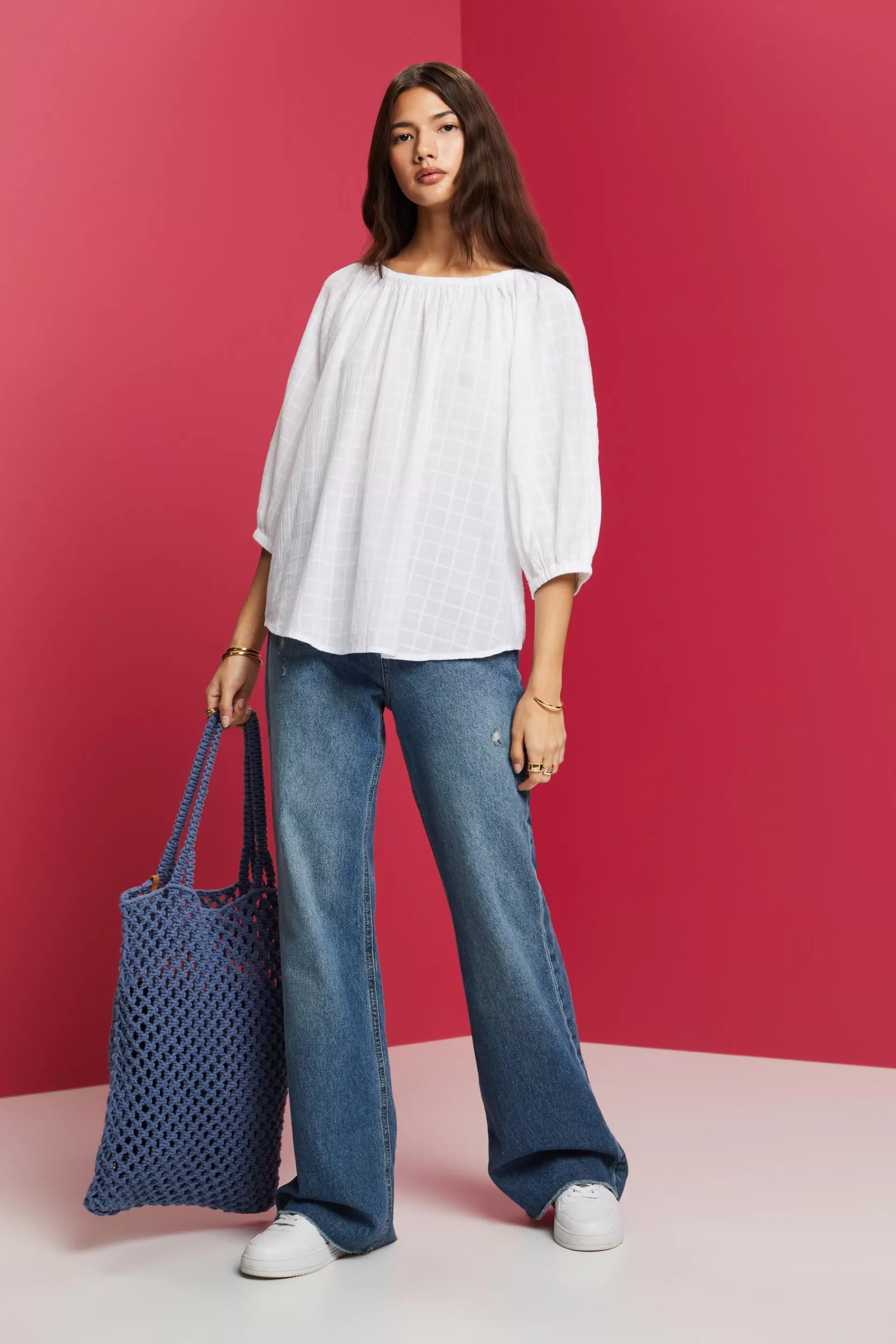 Blouses woven Regular fit-ESPRIT Best