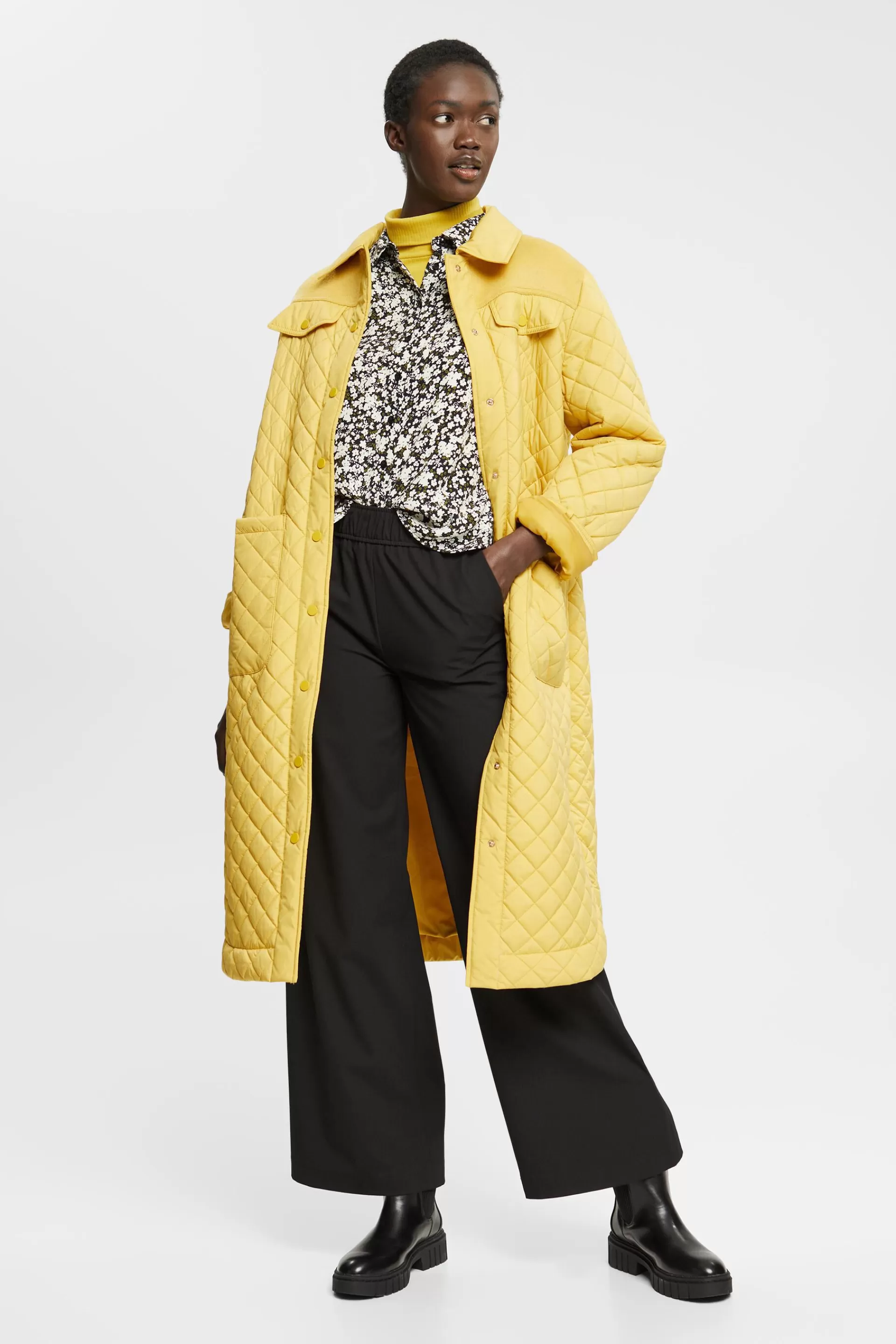 Bluse mit Blütenprint-ESPRIT Cheap