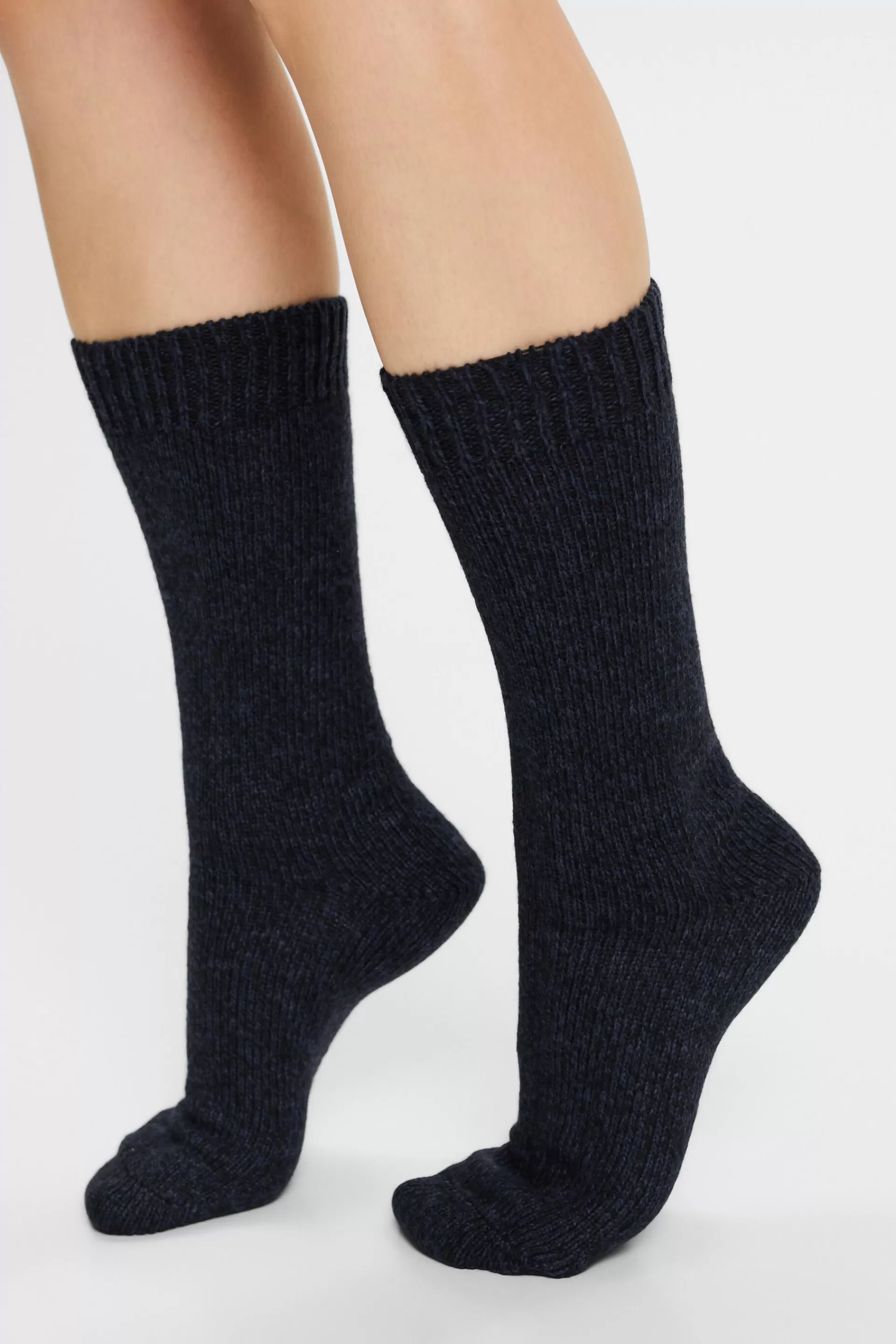 Boot-Socken in Grobstrick mit Wolle-ESPRIT Store
