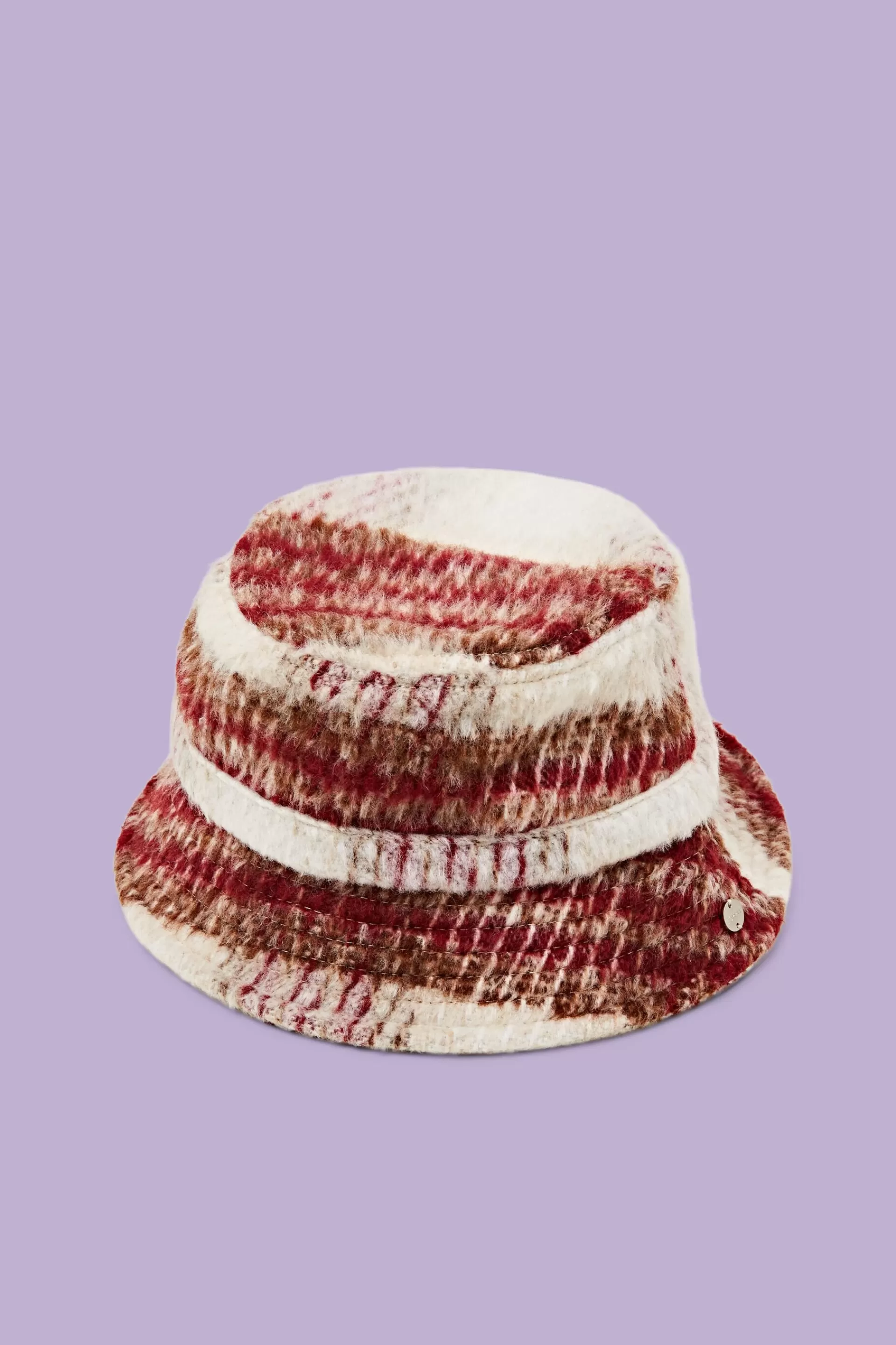 Bucket Hat aus weich aufgerautem Stoff-ESPRIT Outlet