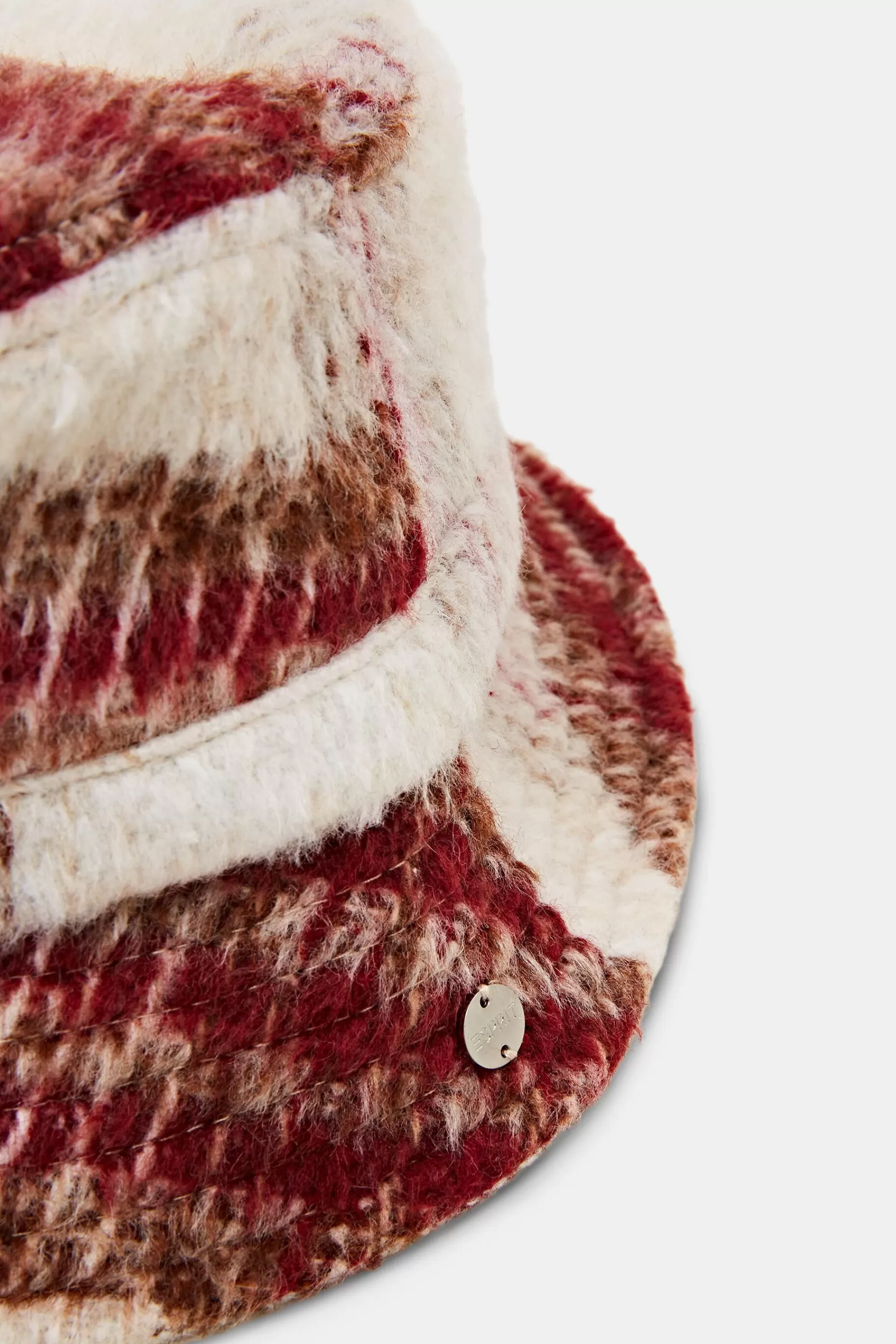 Bucket Hat aus weich aufgerautem Stoff-ESPRIT Outlet