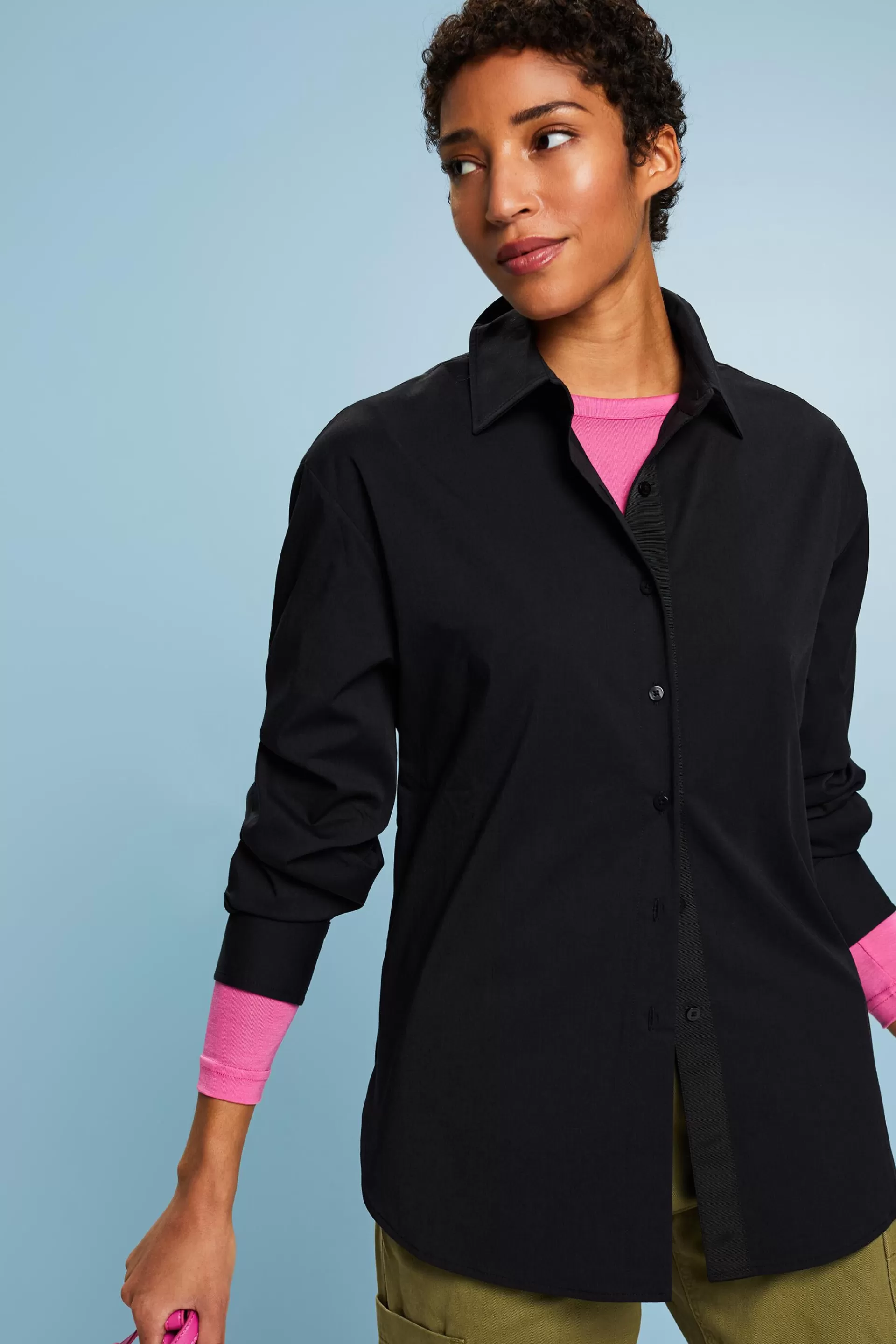 Button-Down-Hemd im Oversize-Look-ESPRIT Best
