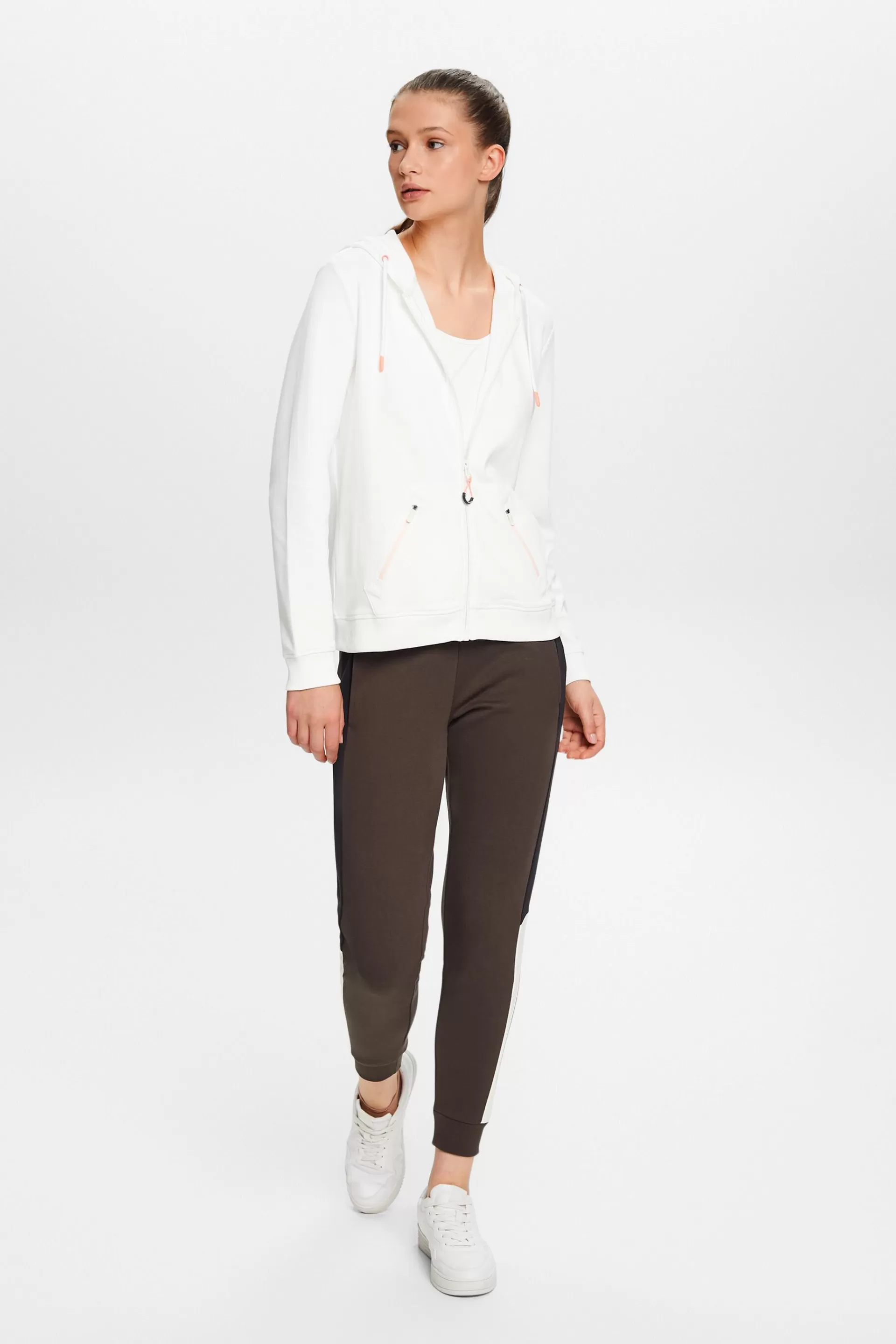 Cardigan mit Kapuze und Reißverschluss-ESPRIT Sale