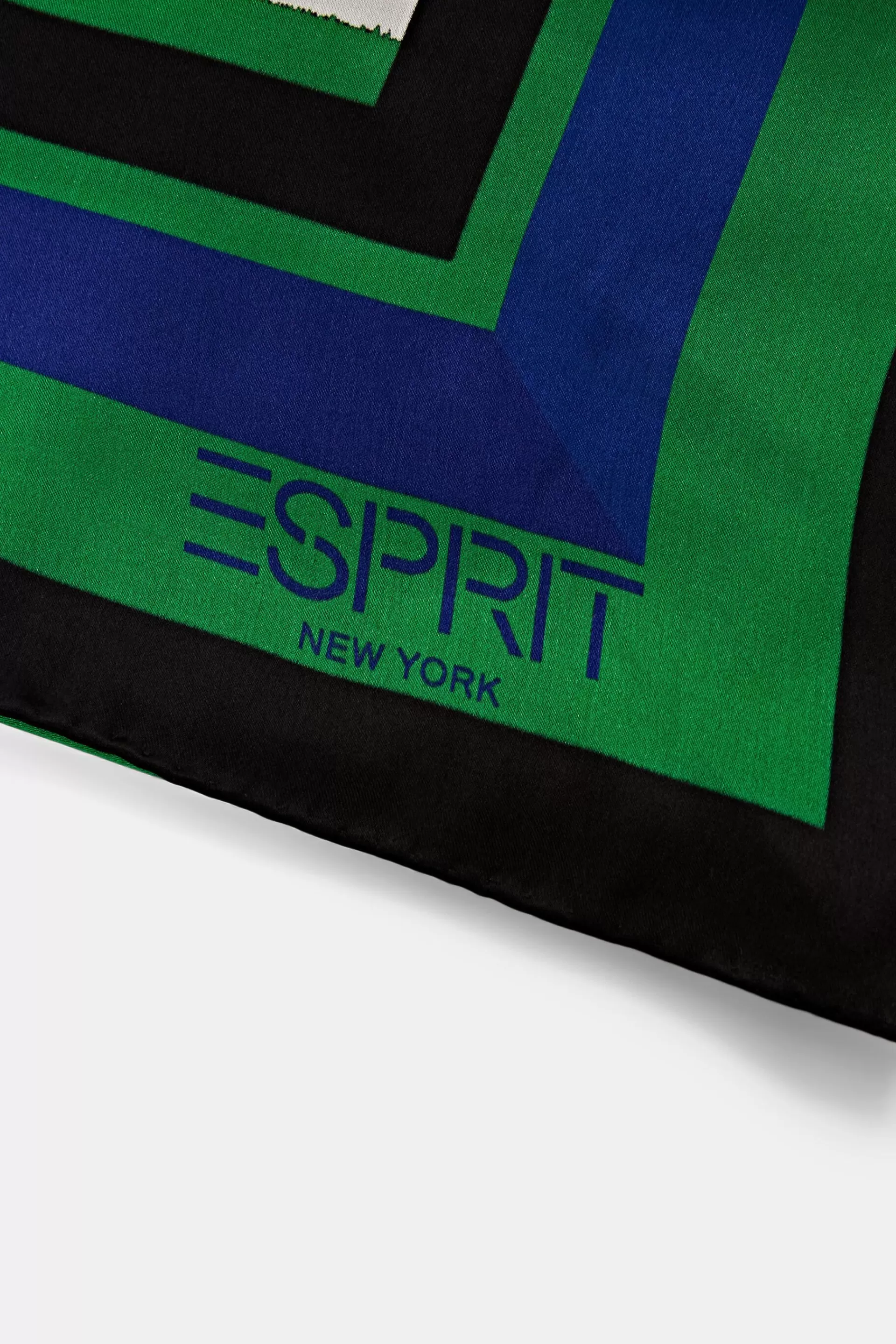Carré-Tuch aus Seide mit Logo-ESPRIT Cheap