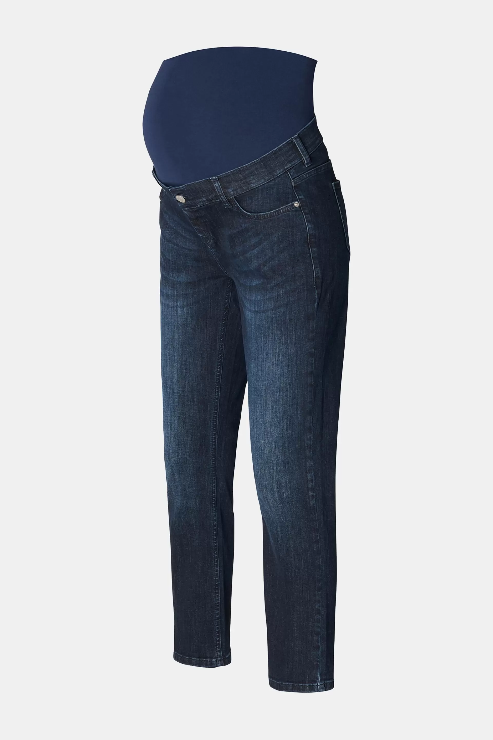 Cropped-Jeans mit Überbauchbund-ESPRIT Sale