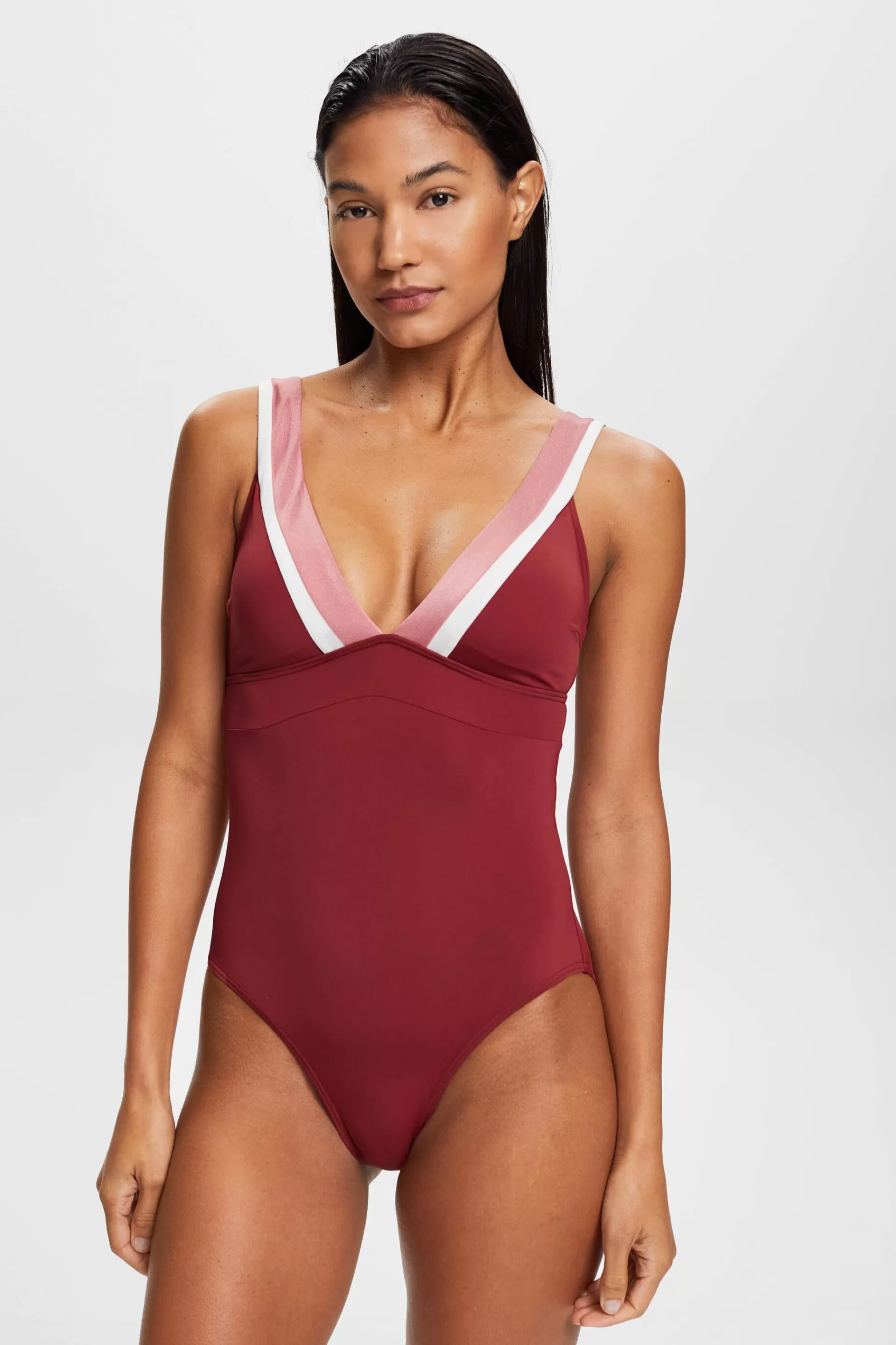 Dreifarbiger Badeanzug-ESPRIT Outlet