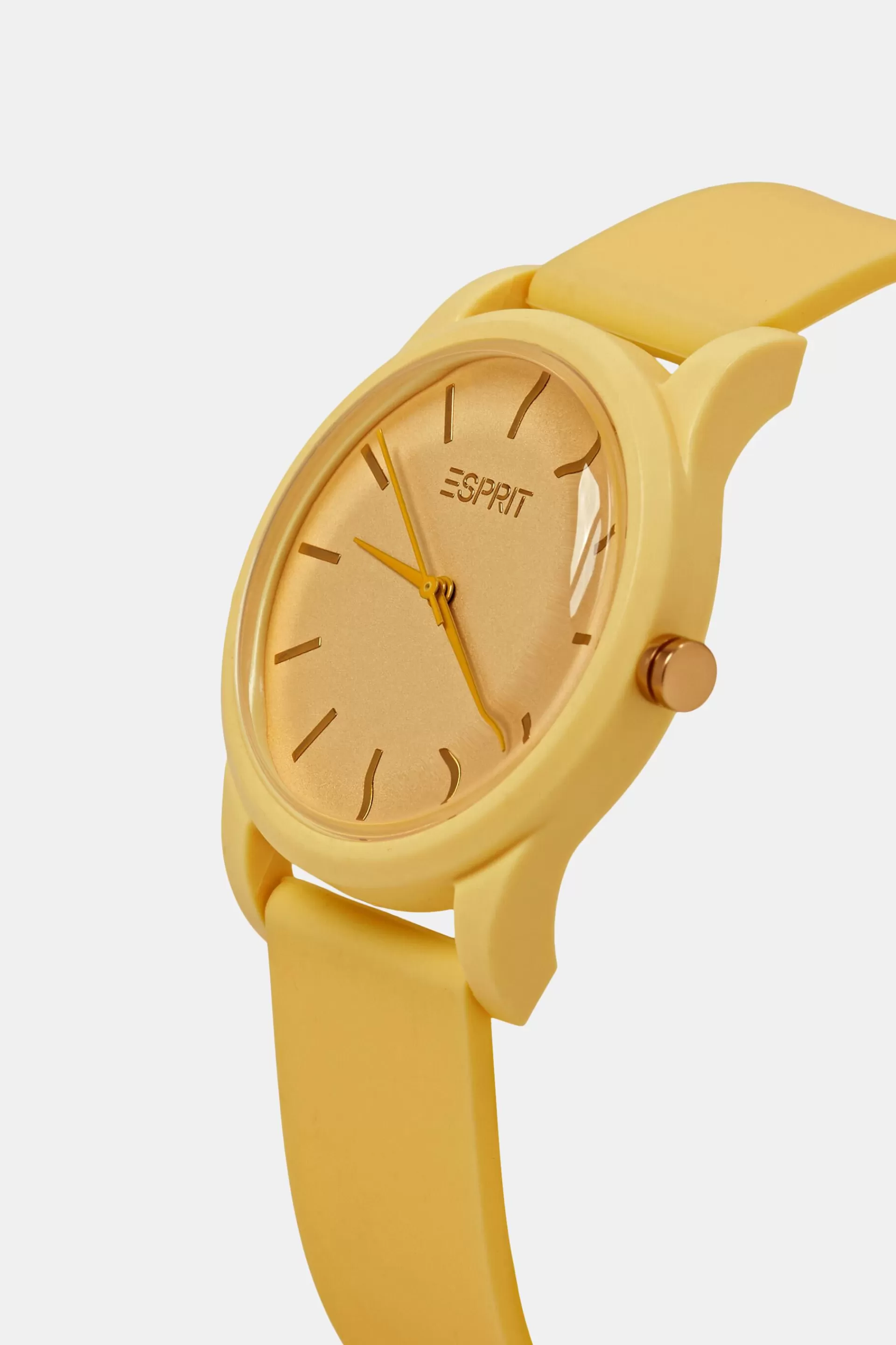 Farbige Uhr mit Gummiarmband-ESPRIT Fashion