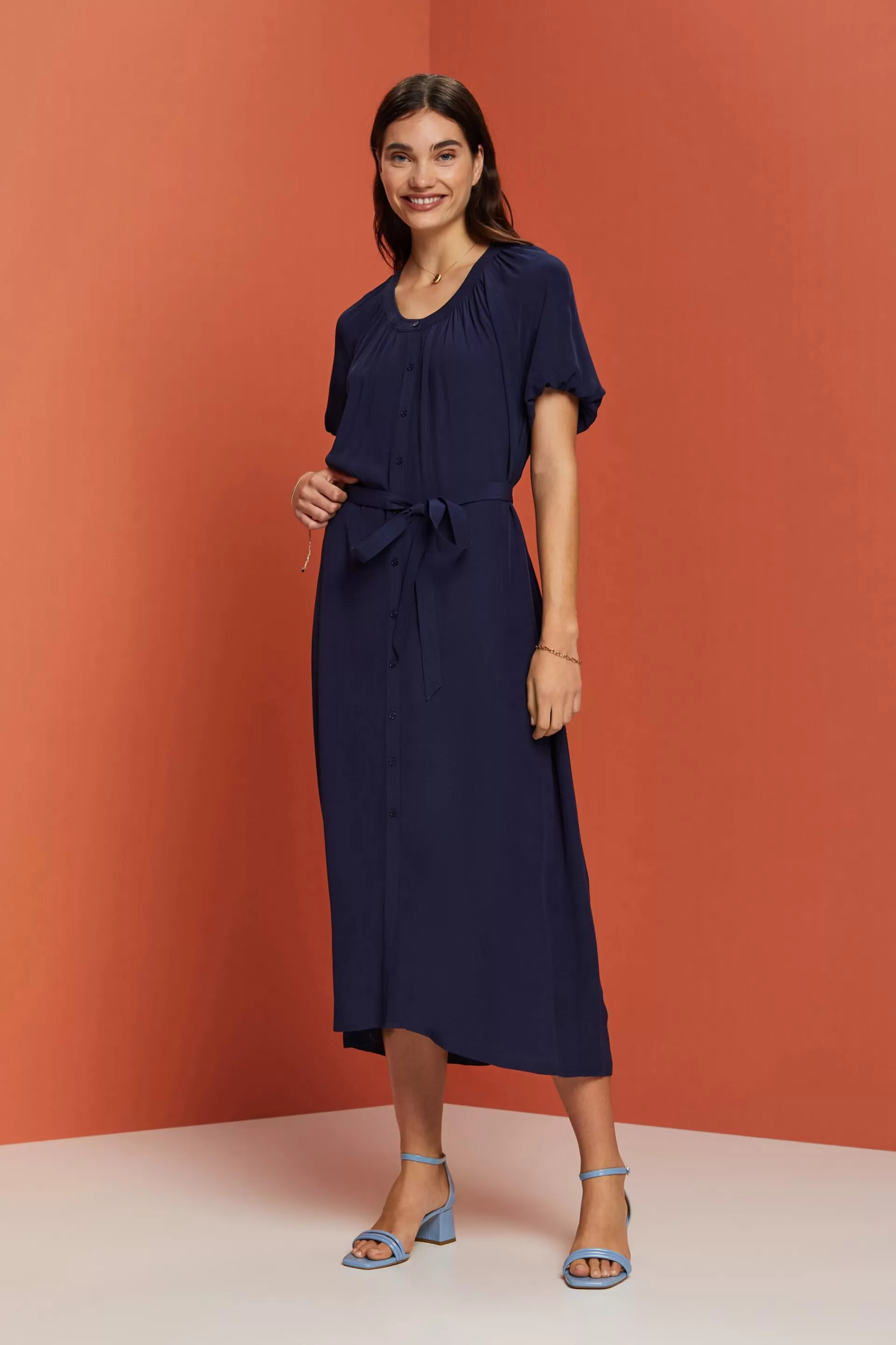 Feminines Hemdblusenkleid-ESPRIT Cheap