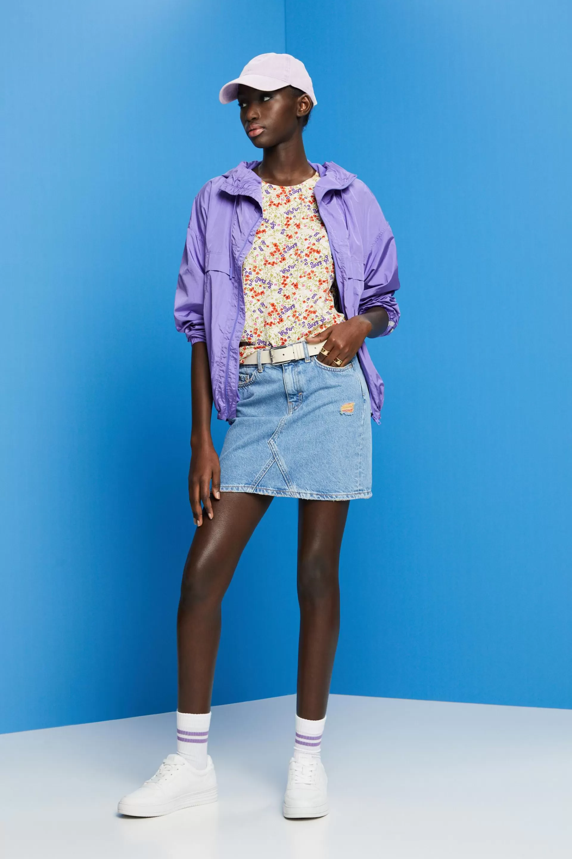 Florale Bluse mit 3/4-Ärmeln-ESPRIT Cheap