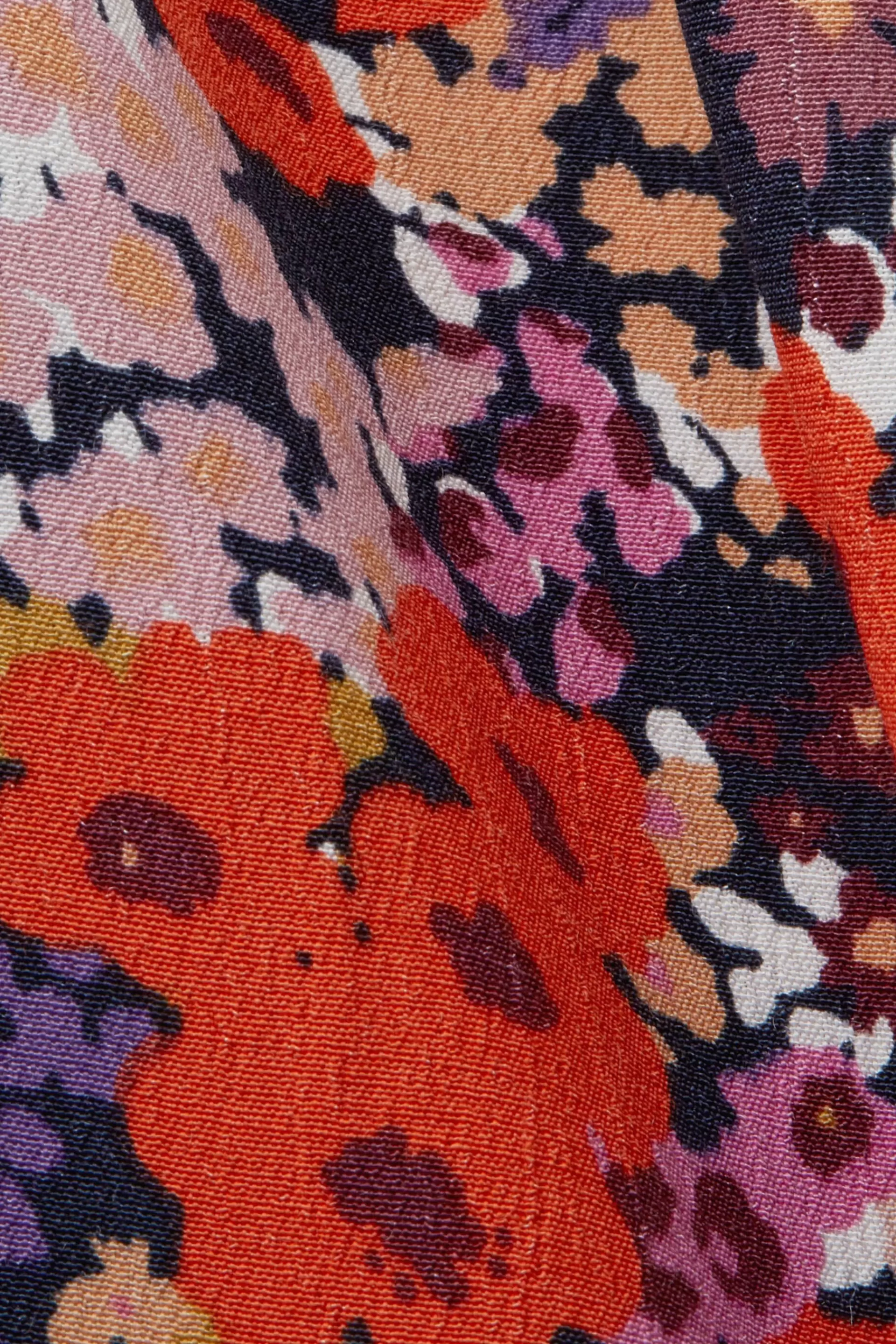 Florale Bluse mit V-Ausschnitt-ESPRIT Cheap