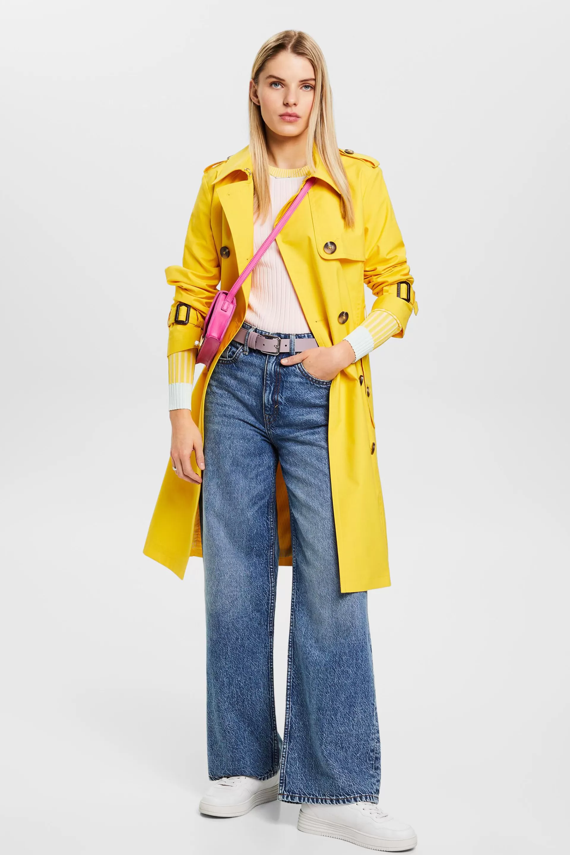 Gerippter Pullover im Colour-Blocking-Design-ESPRIT Best