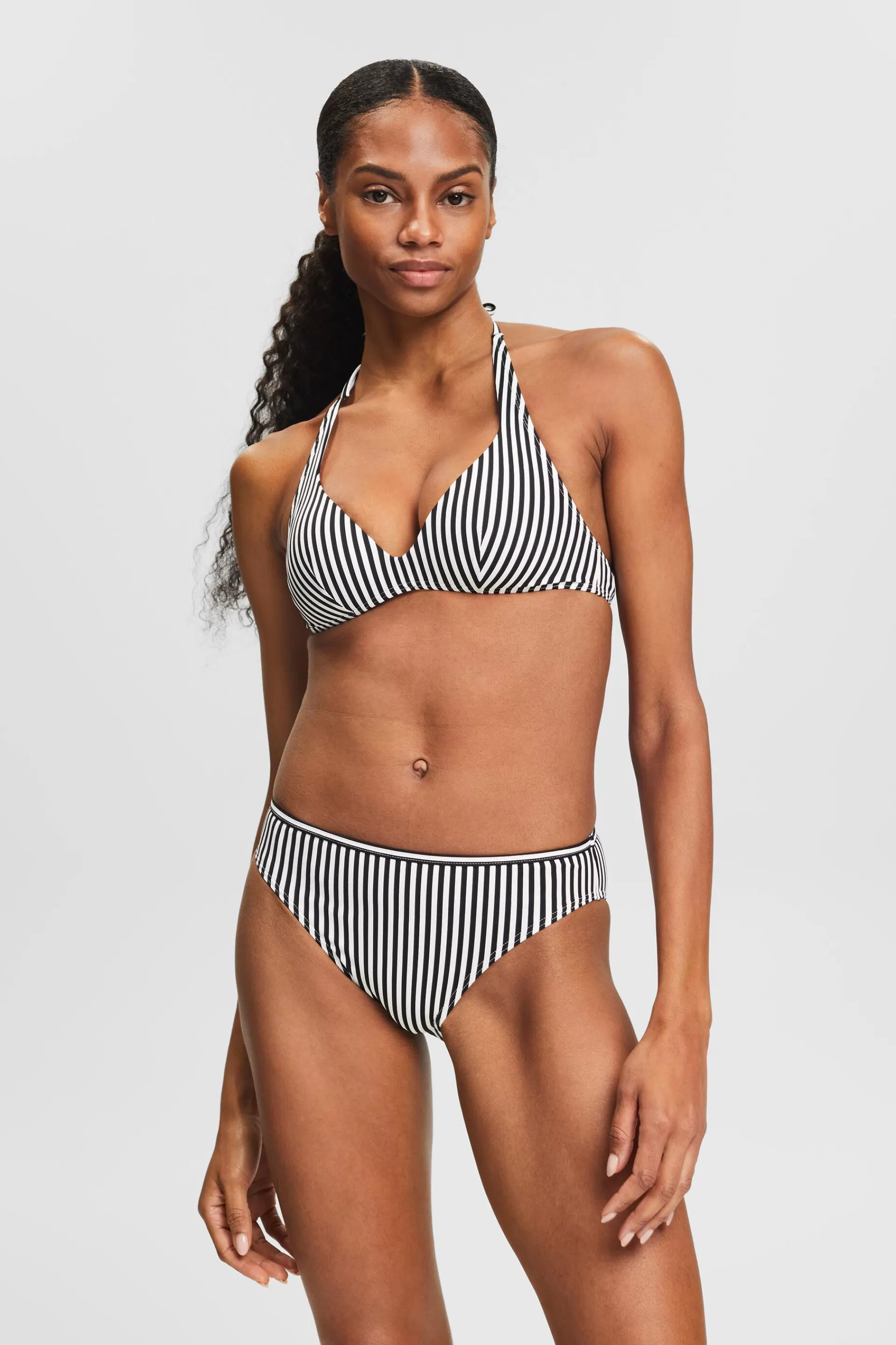 Gestreifter Hipster-Slip aus Mikrofaser-ESPRIT Best