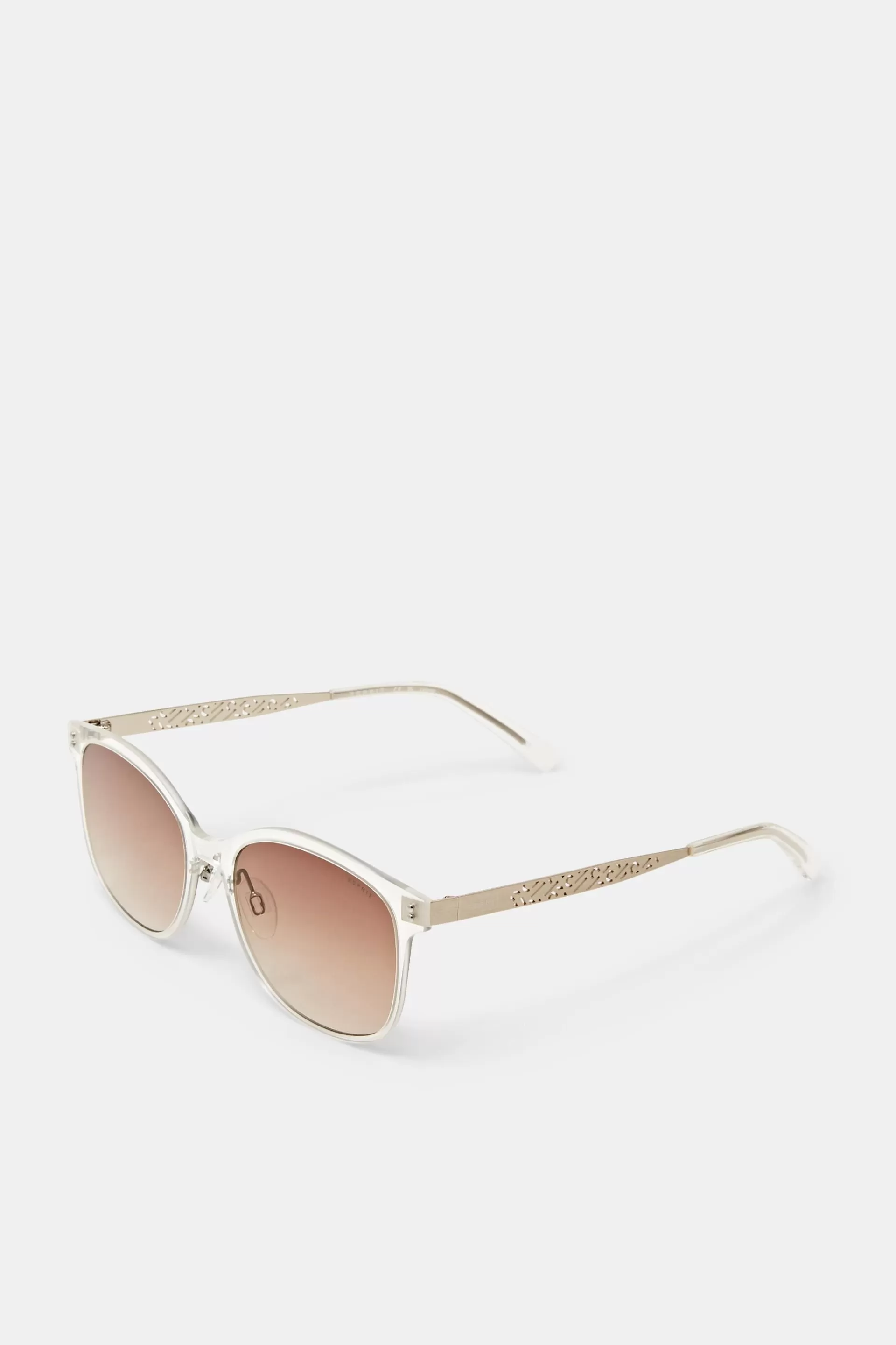 Getönte Sonnenbrille mit quadratischem Rahmen-ESPRIT Store