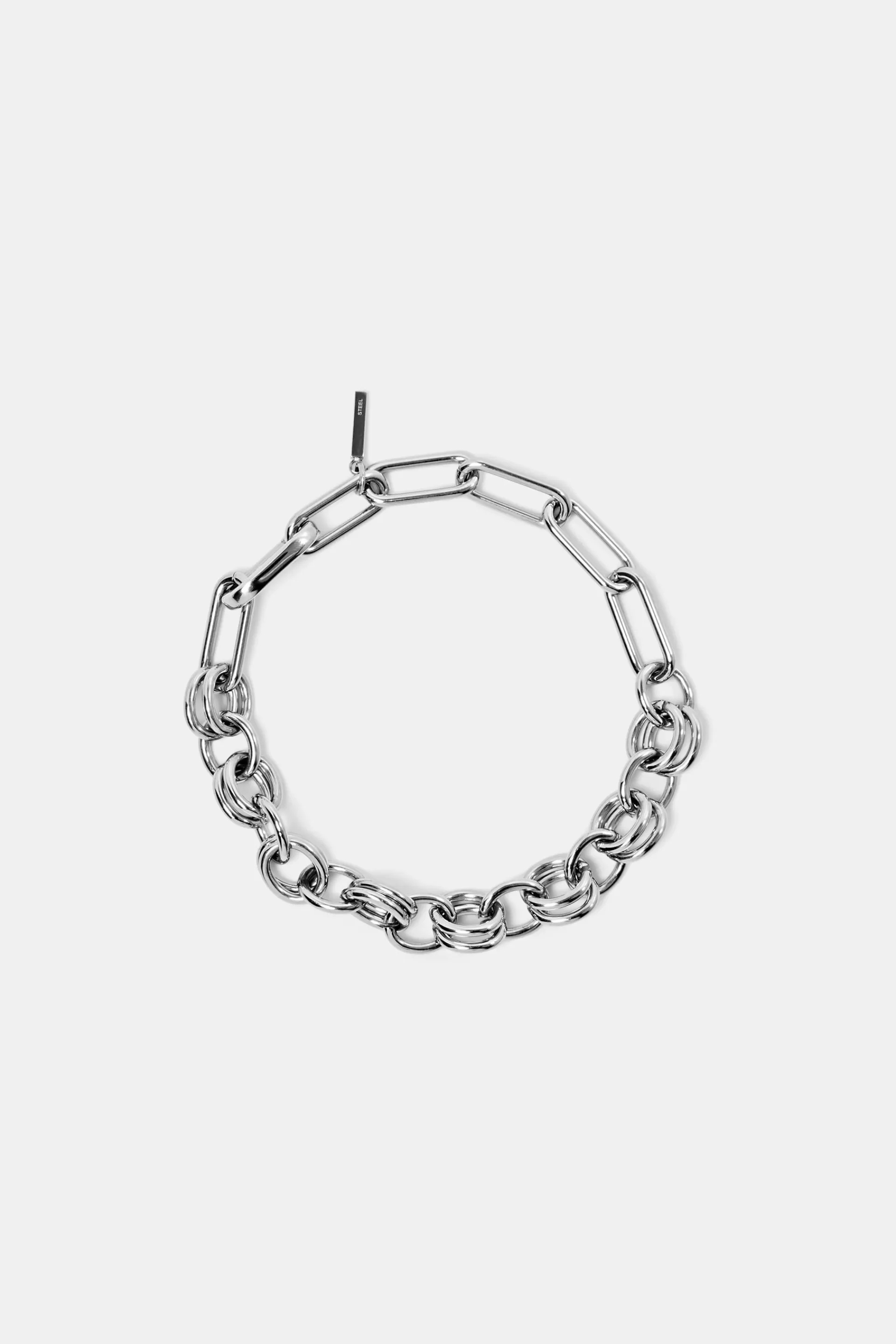 Gliederarmband aus Edelstahl-ESPRIT Shop