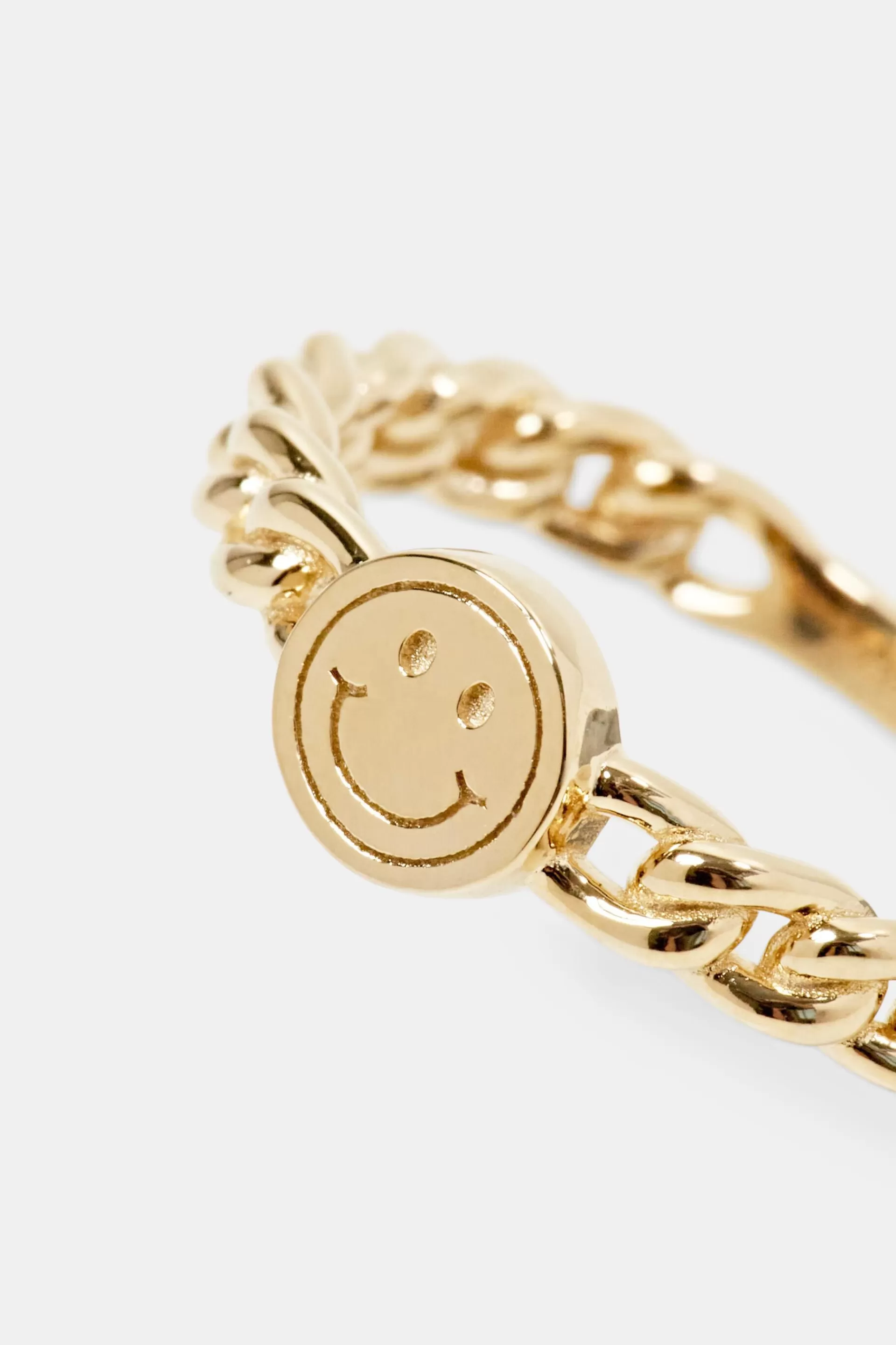 Gliederring mit Smiley aus Sterlingsilber-ESPRIT Discount