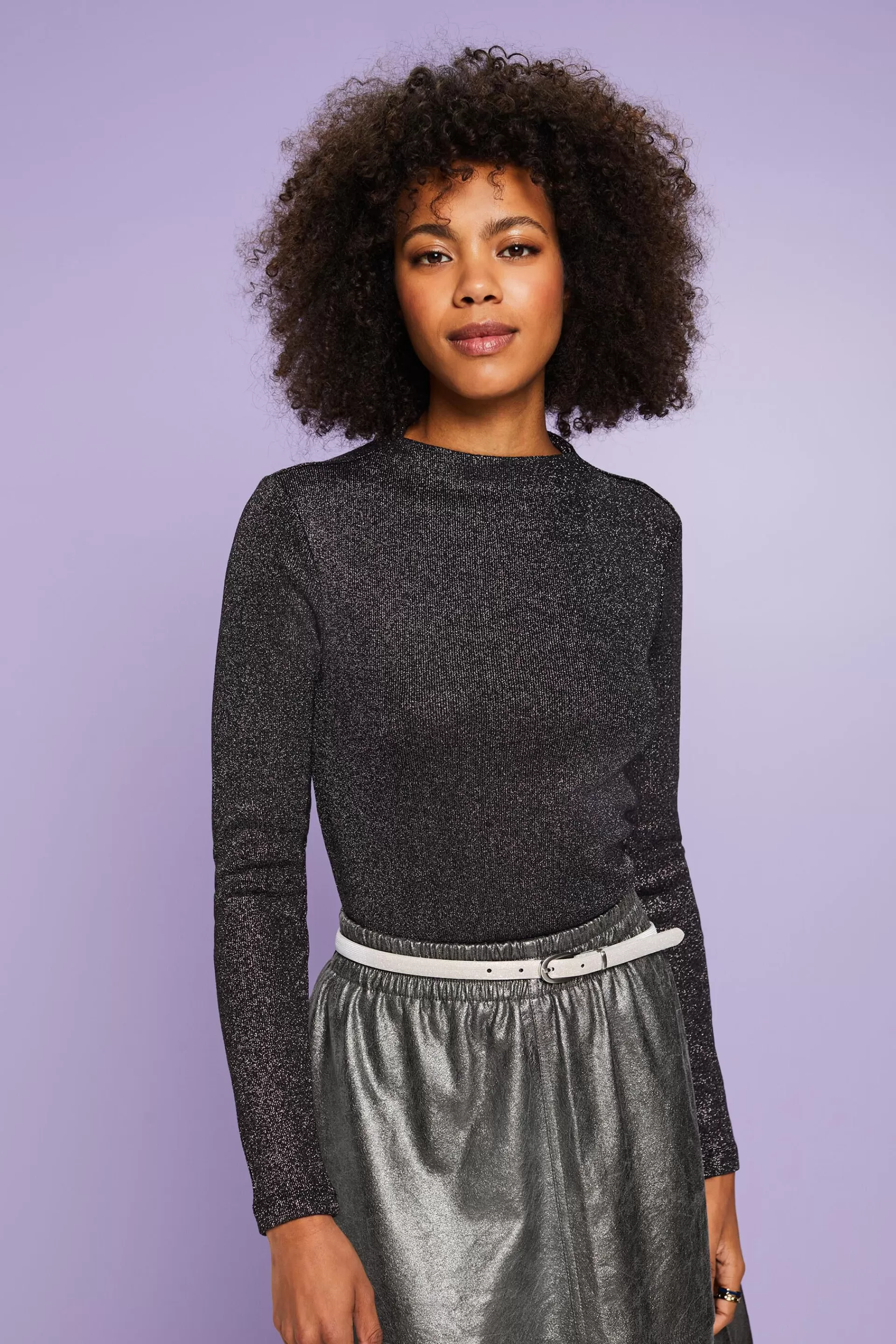 Glitzerndes Longsleeve-ESPRIT Best