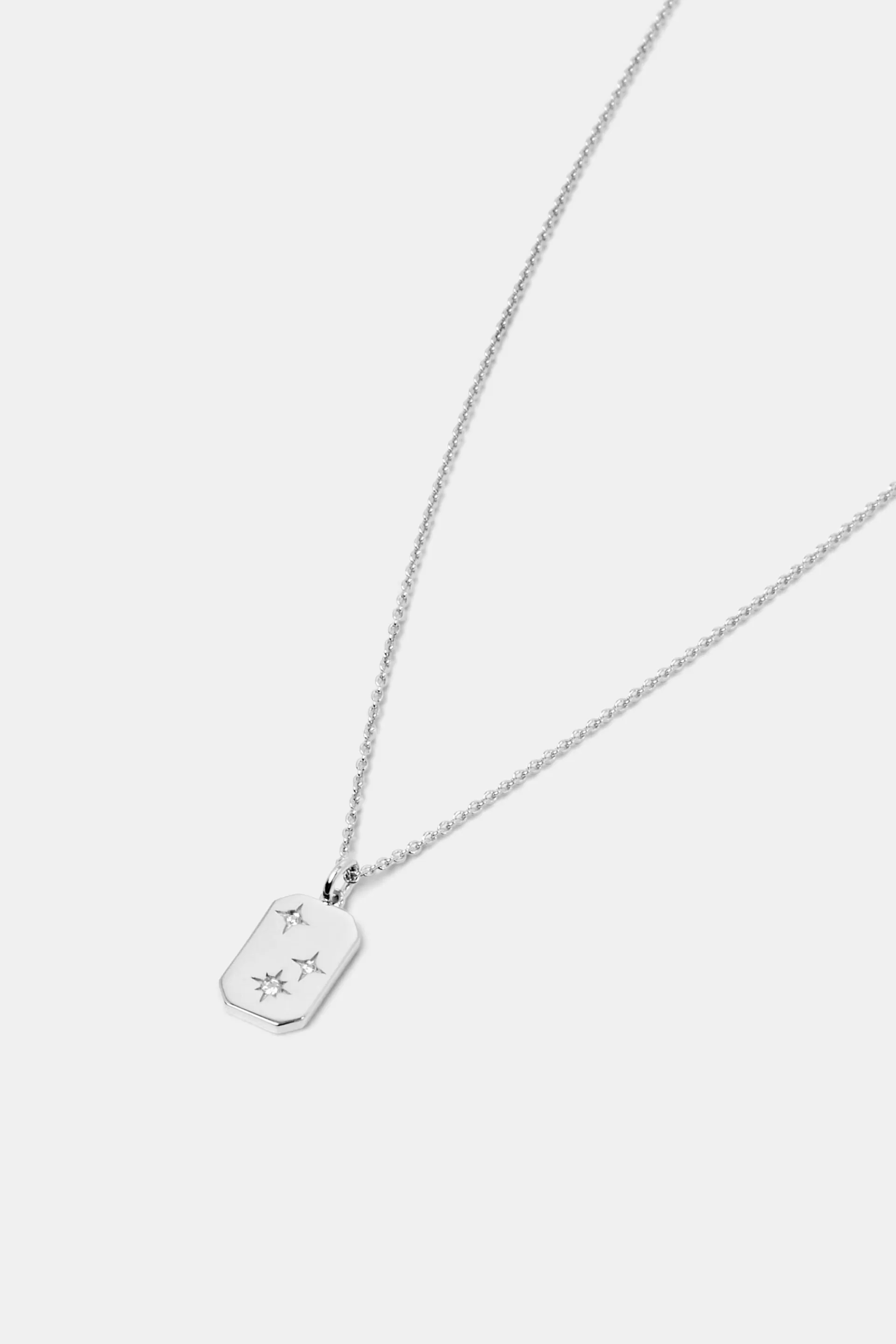 Halskette aus Sterlingsilber mit Anhänger-ESPRIT Online