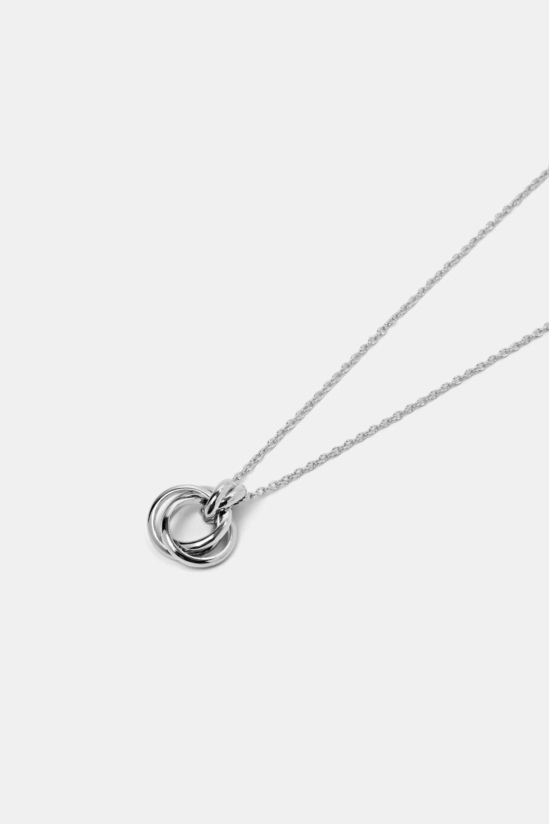 Halskette mit Ring-Trio Anhänger-ESPRIT Fashion