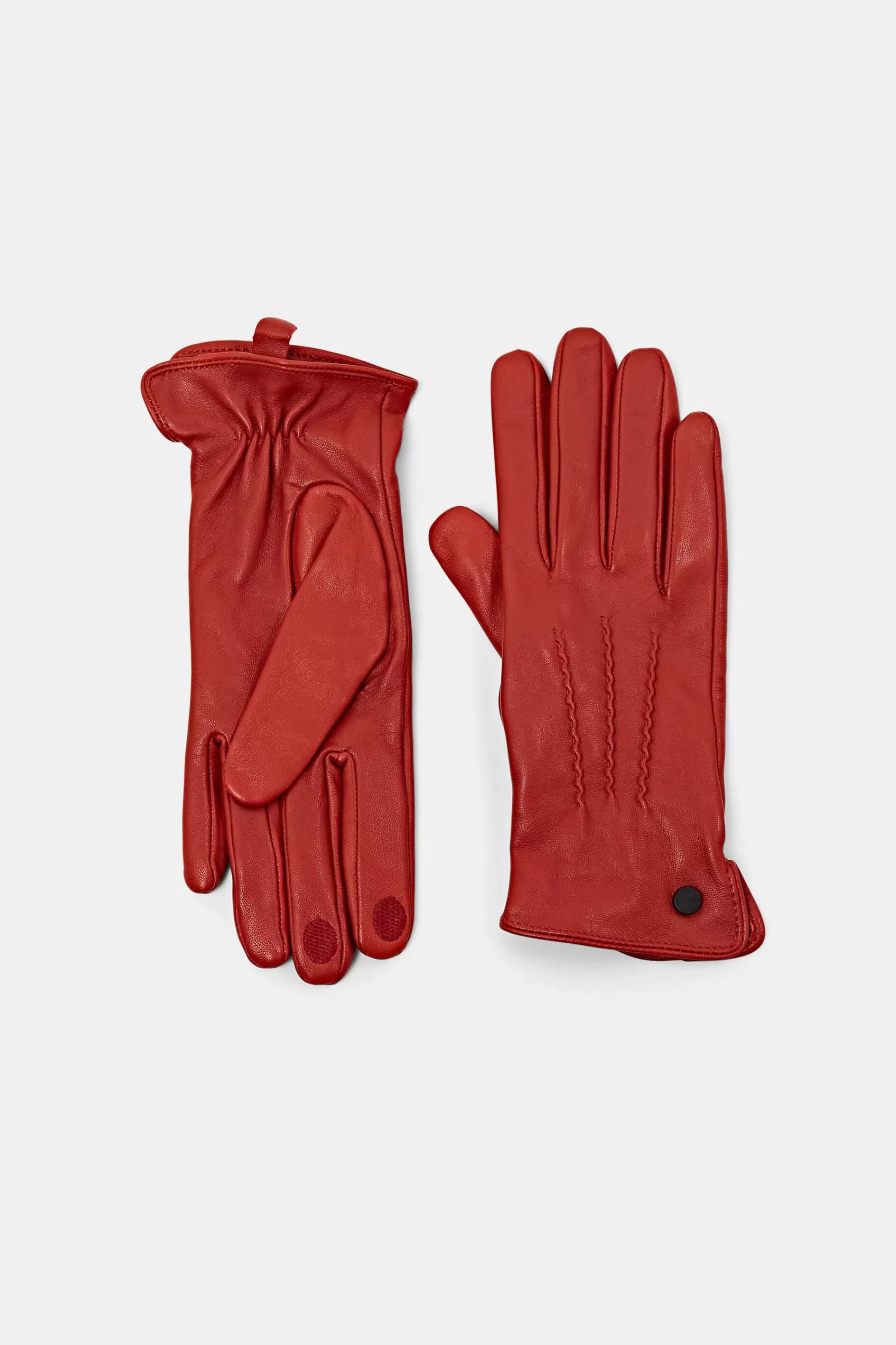 Handschuhe aus Leder-ESPRIT Cheap