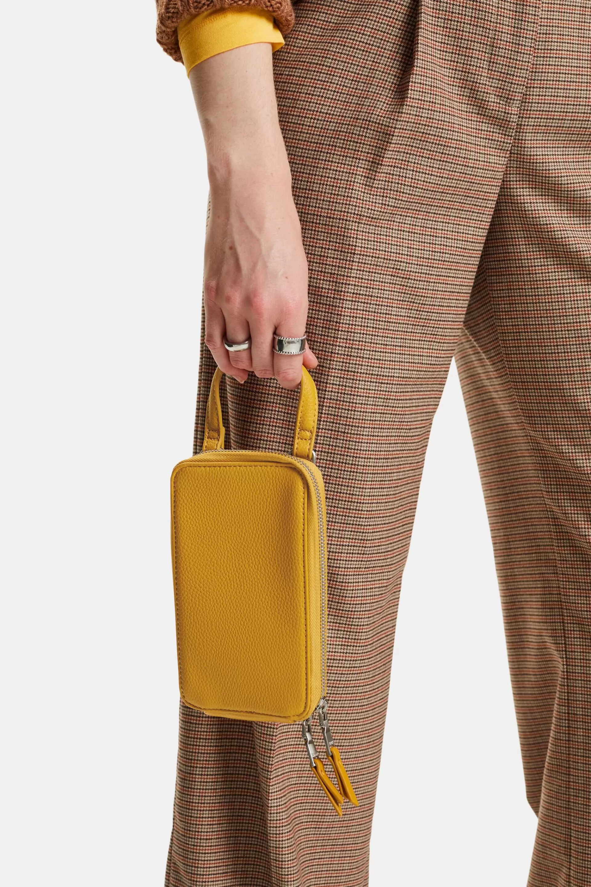 Handytasche in Lederoptik-ESPRIT Cheap