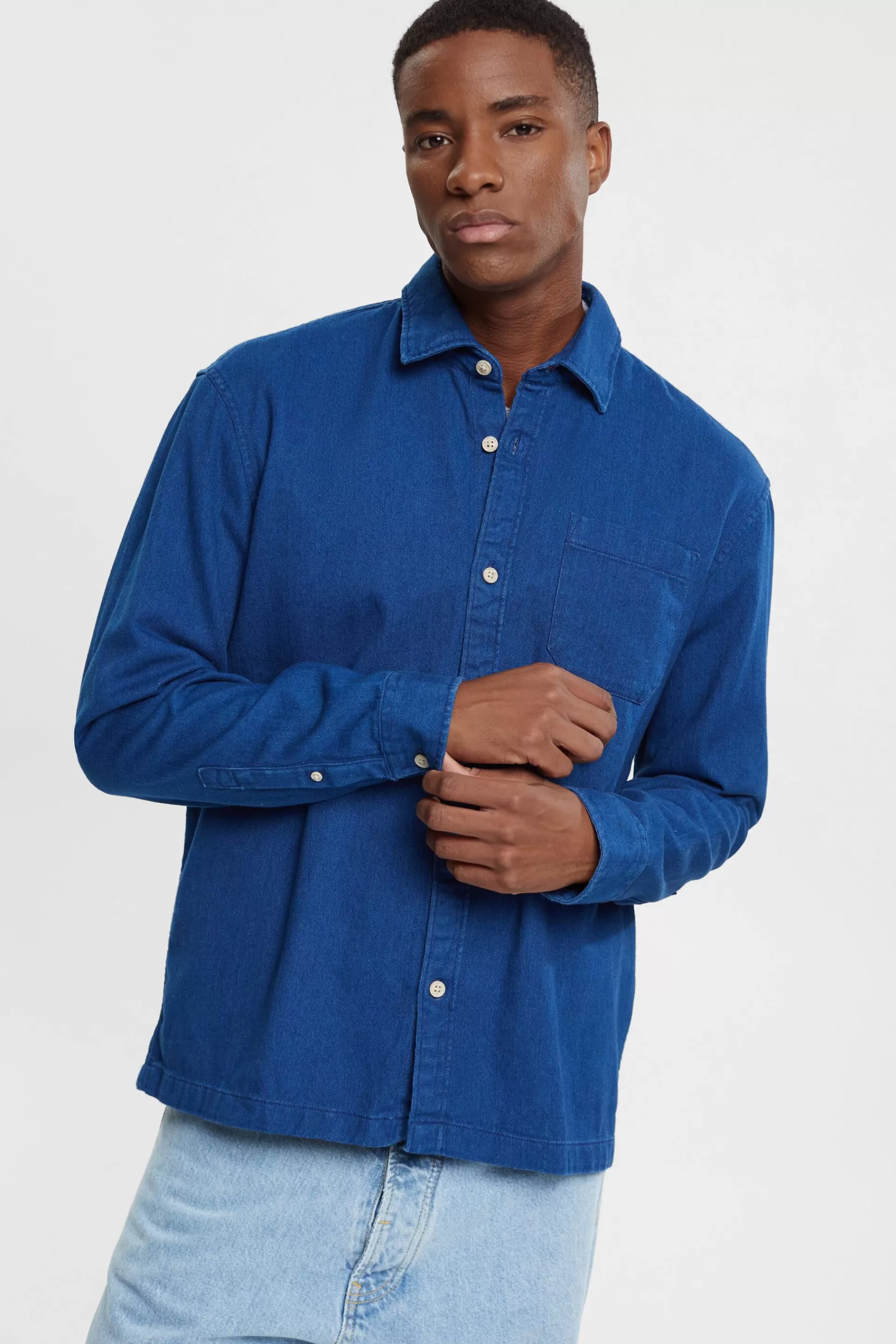 Hemd aus dichtem Twill-ESPRIT Store