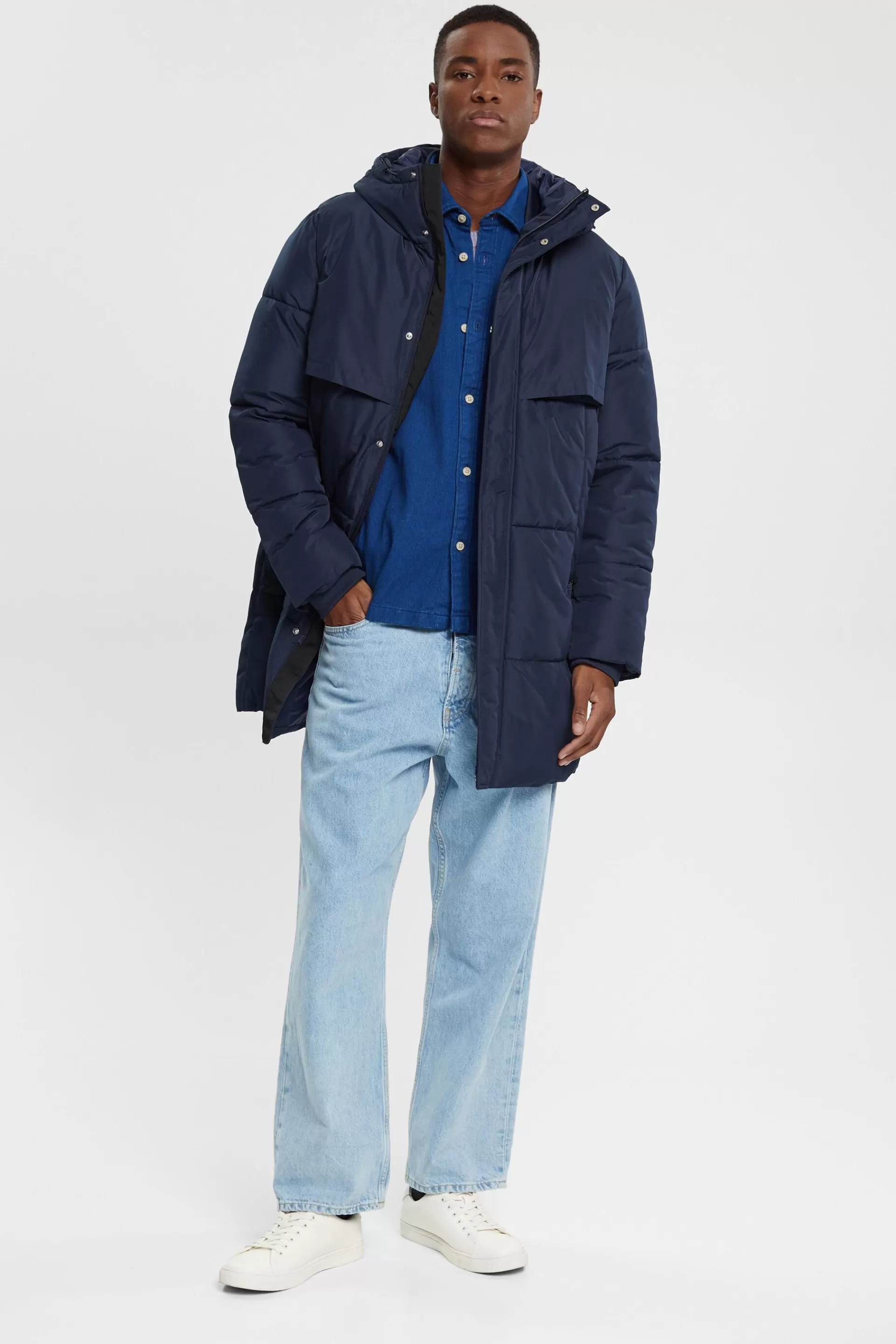 Hemd aus dichtem Twill-ESPRIT Store