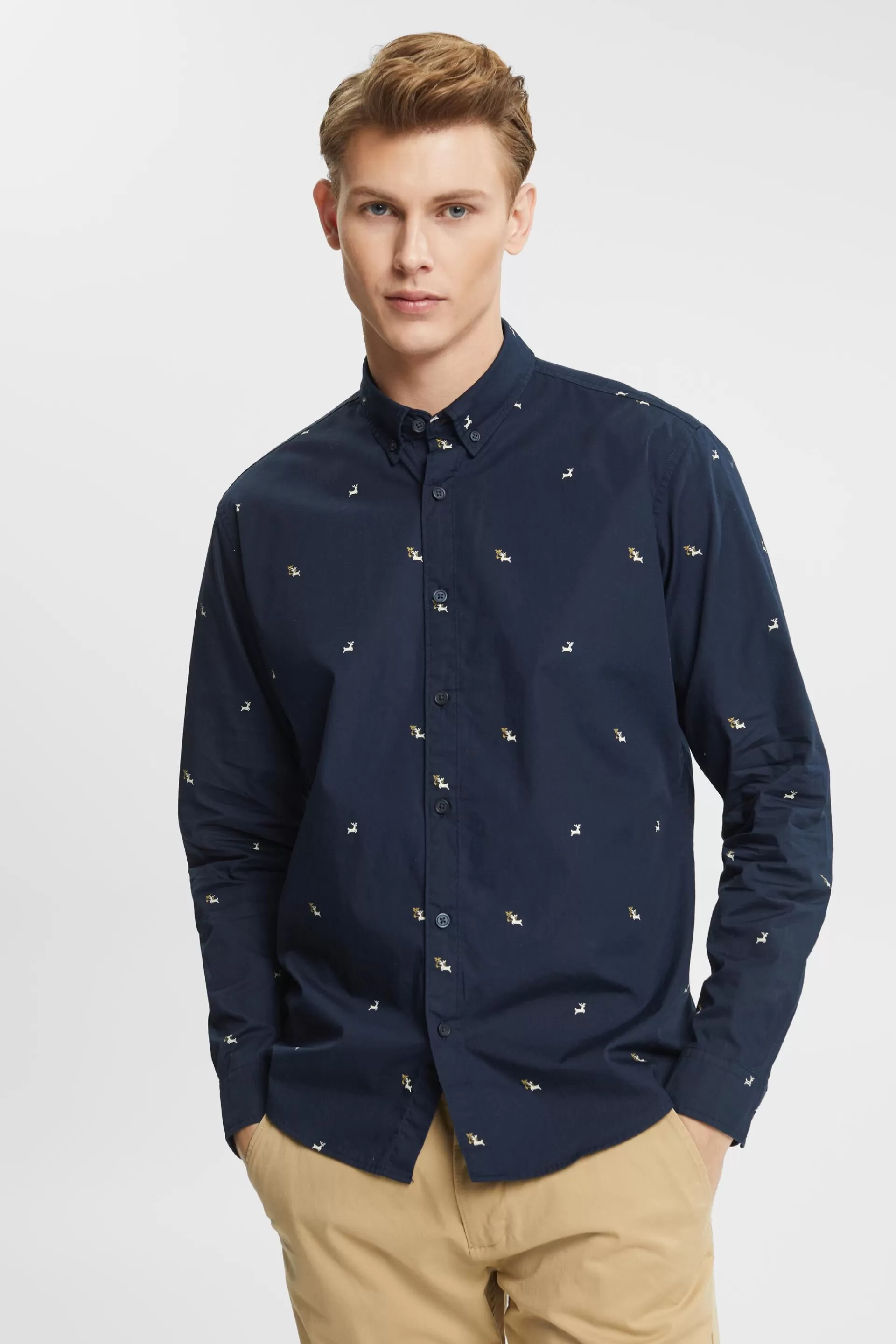 Hemd mit Rentier-Print-ESPRIT Best
