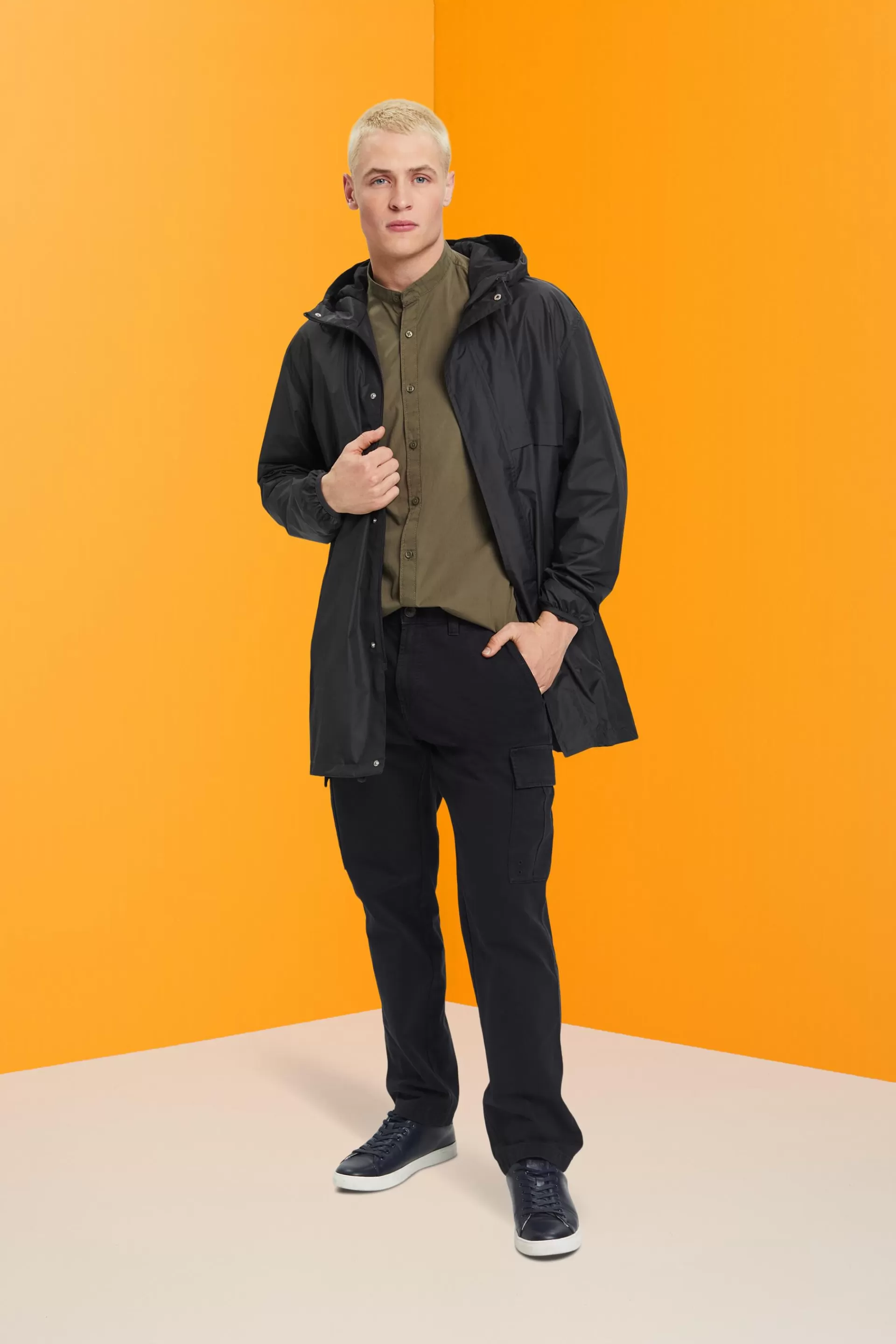 Hemd mit Stehkragen-ESPRIT Shop