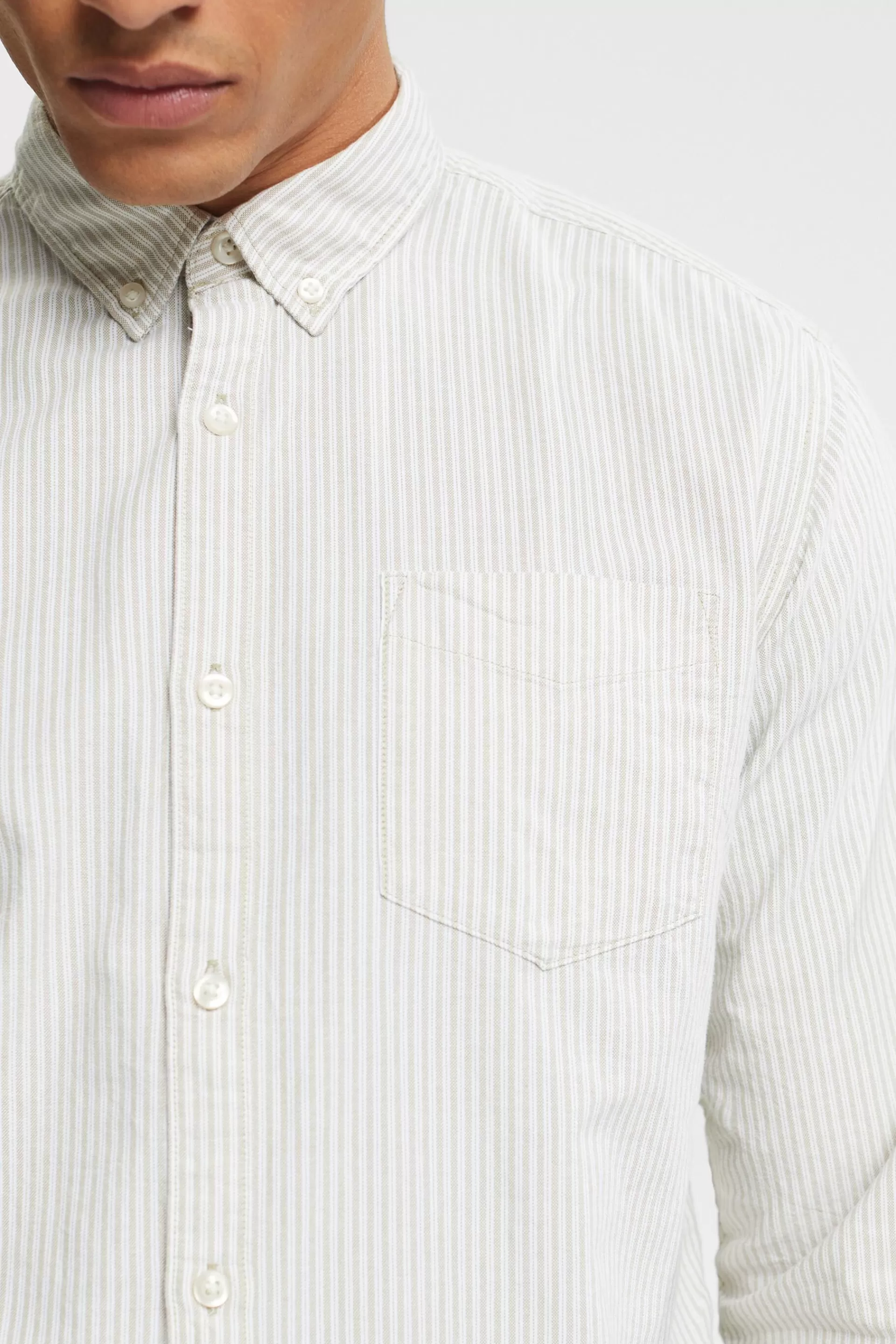Hemd mit Streifen-ESPRIT Shop