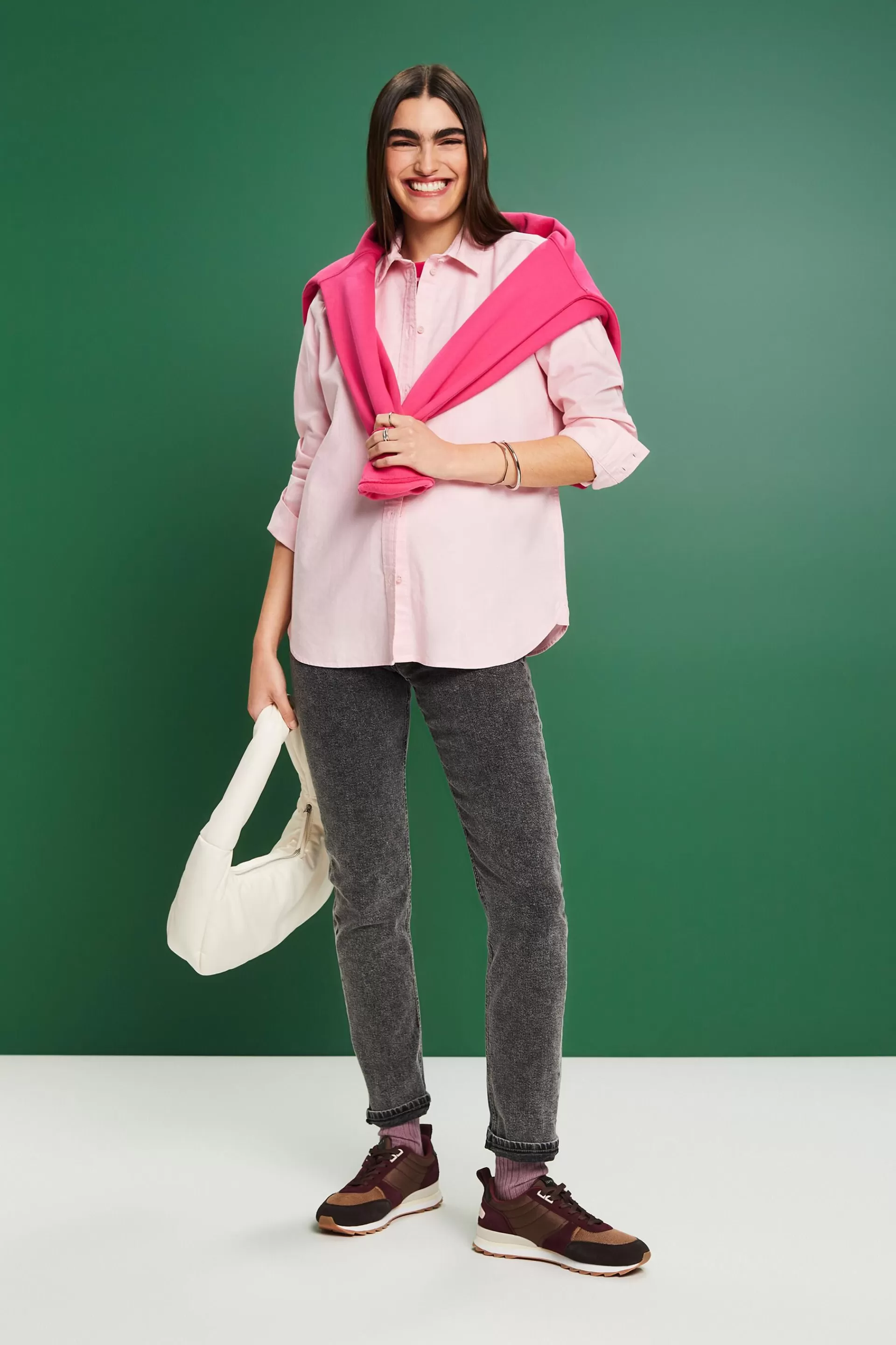 Hemdbluse im Oxford-Stil-ESPRIT Cheap