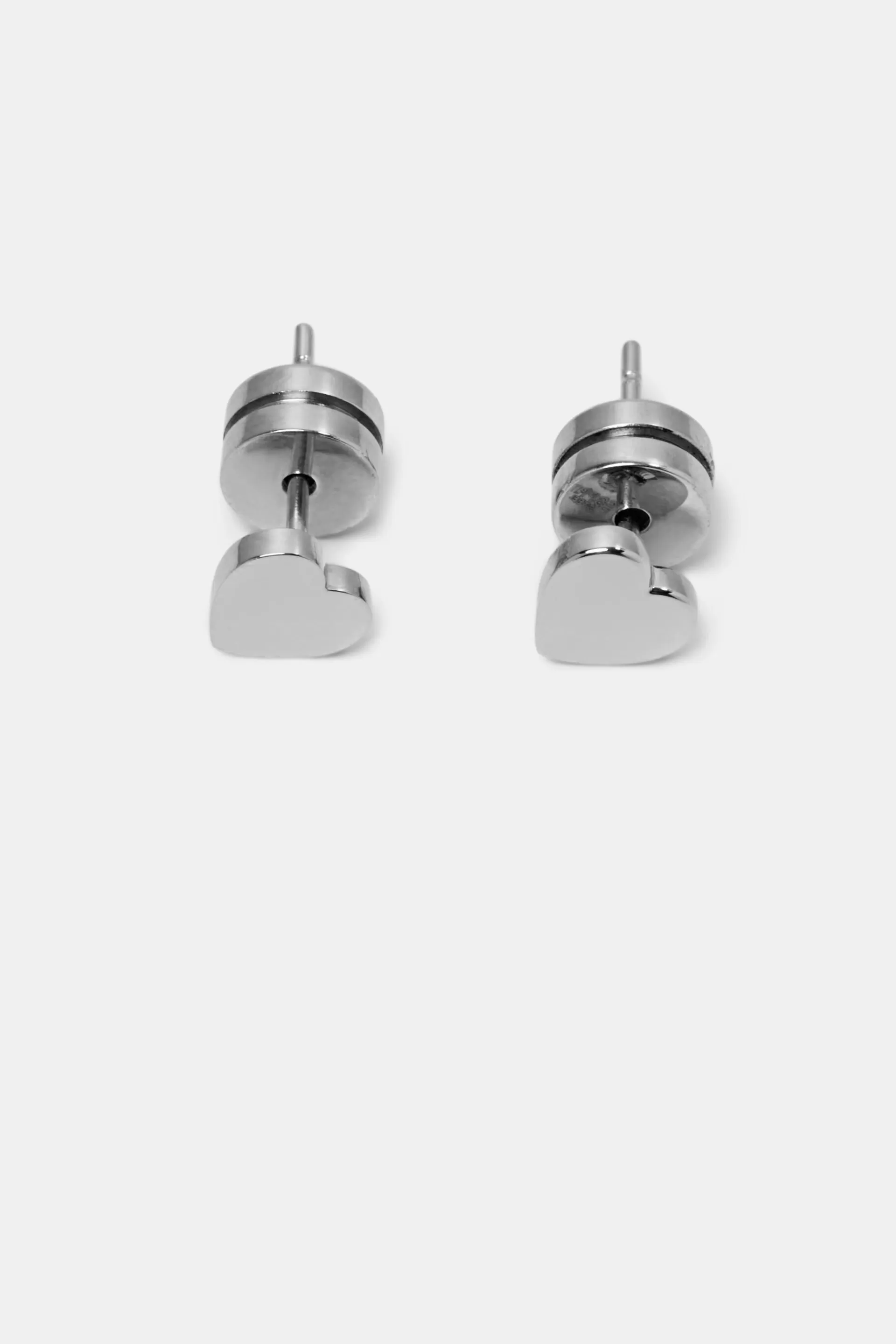 Herz-Ohrstecker aus Edelstahl-ESPRIT Outlet
