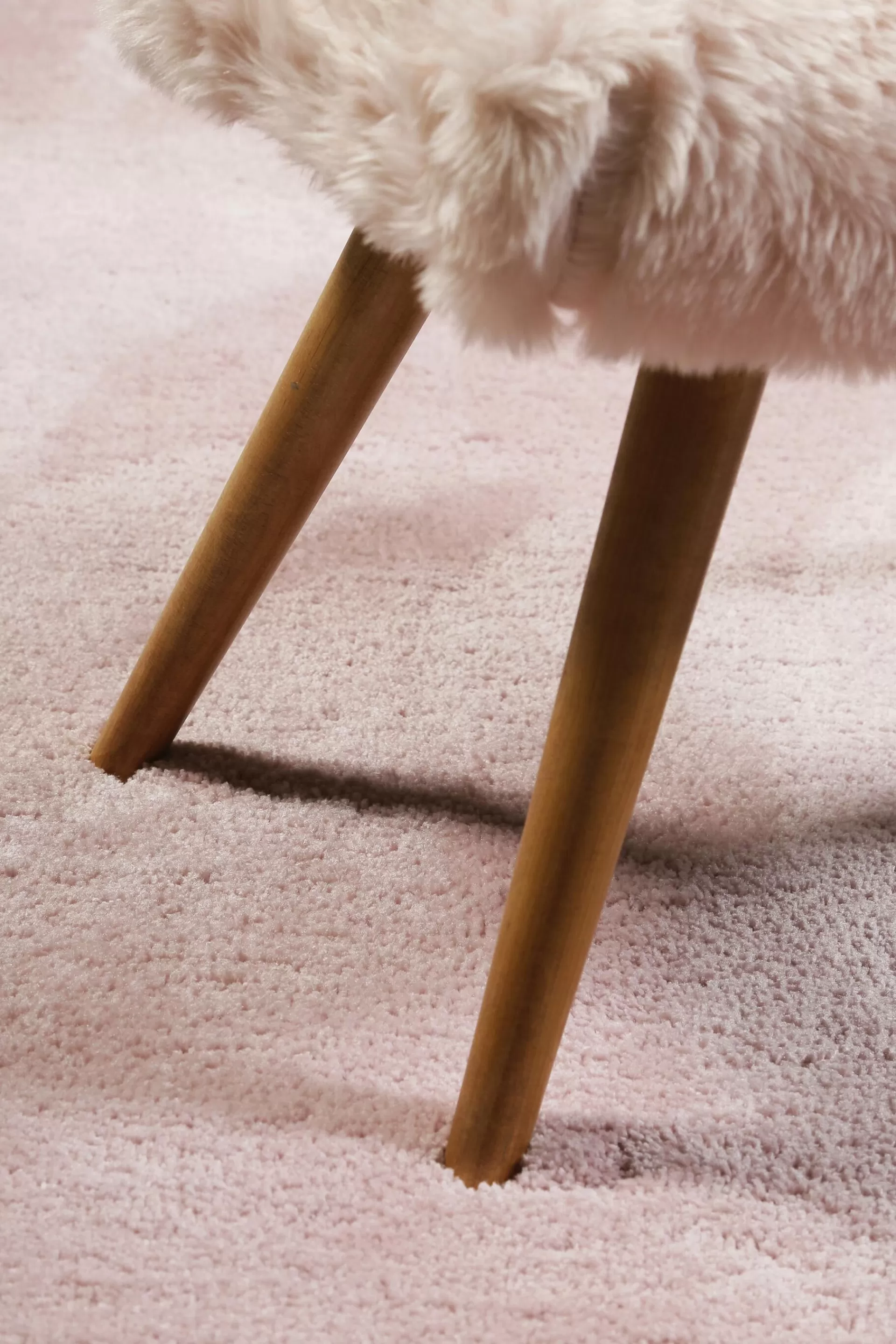 Hochflor-Teppich im unifarbenen Design-ESPRIT Cheap