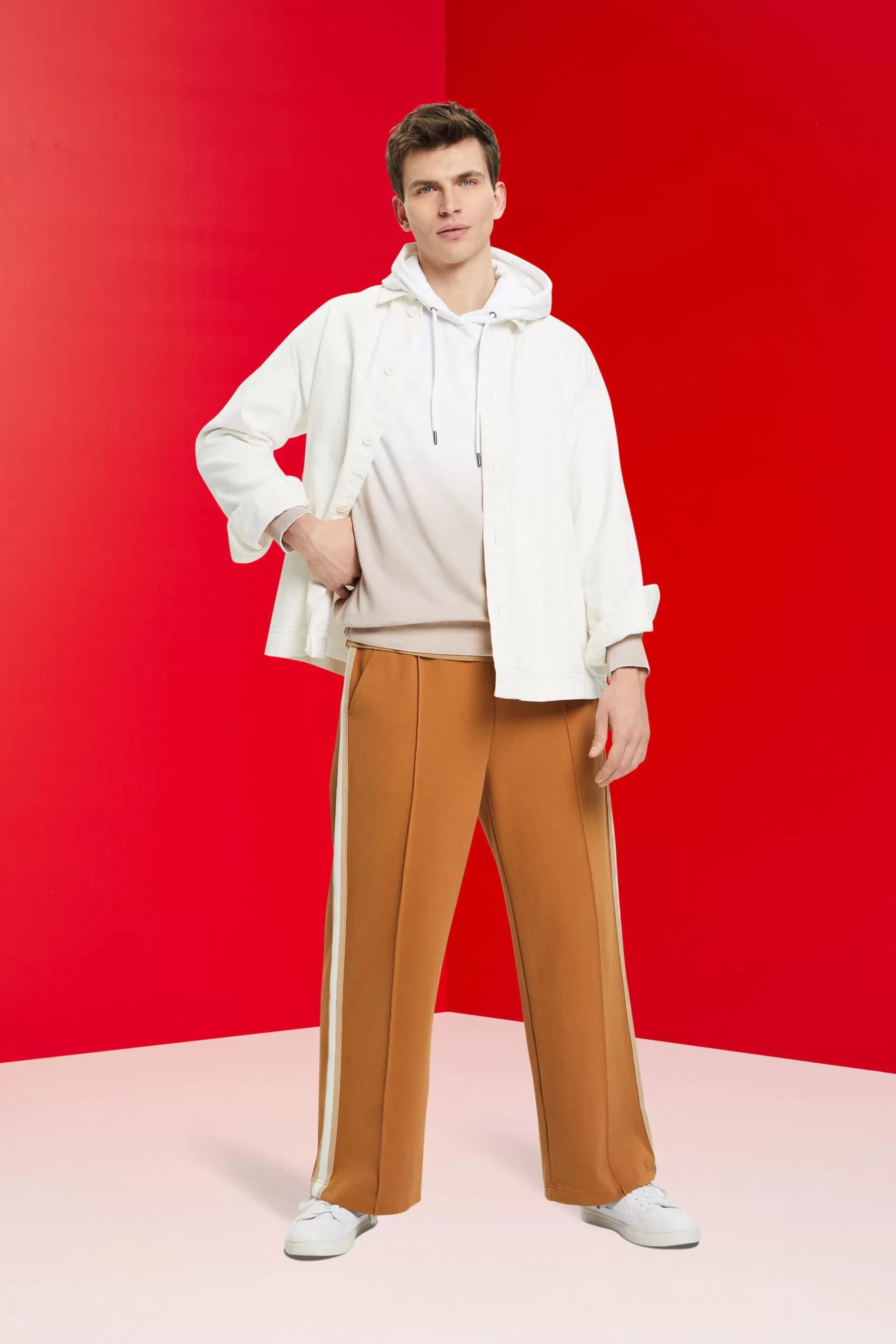Hoodie mit zweifarbigem Spray-Effekt-ESPRIT Online