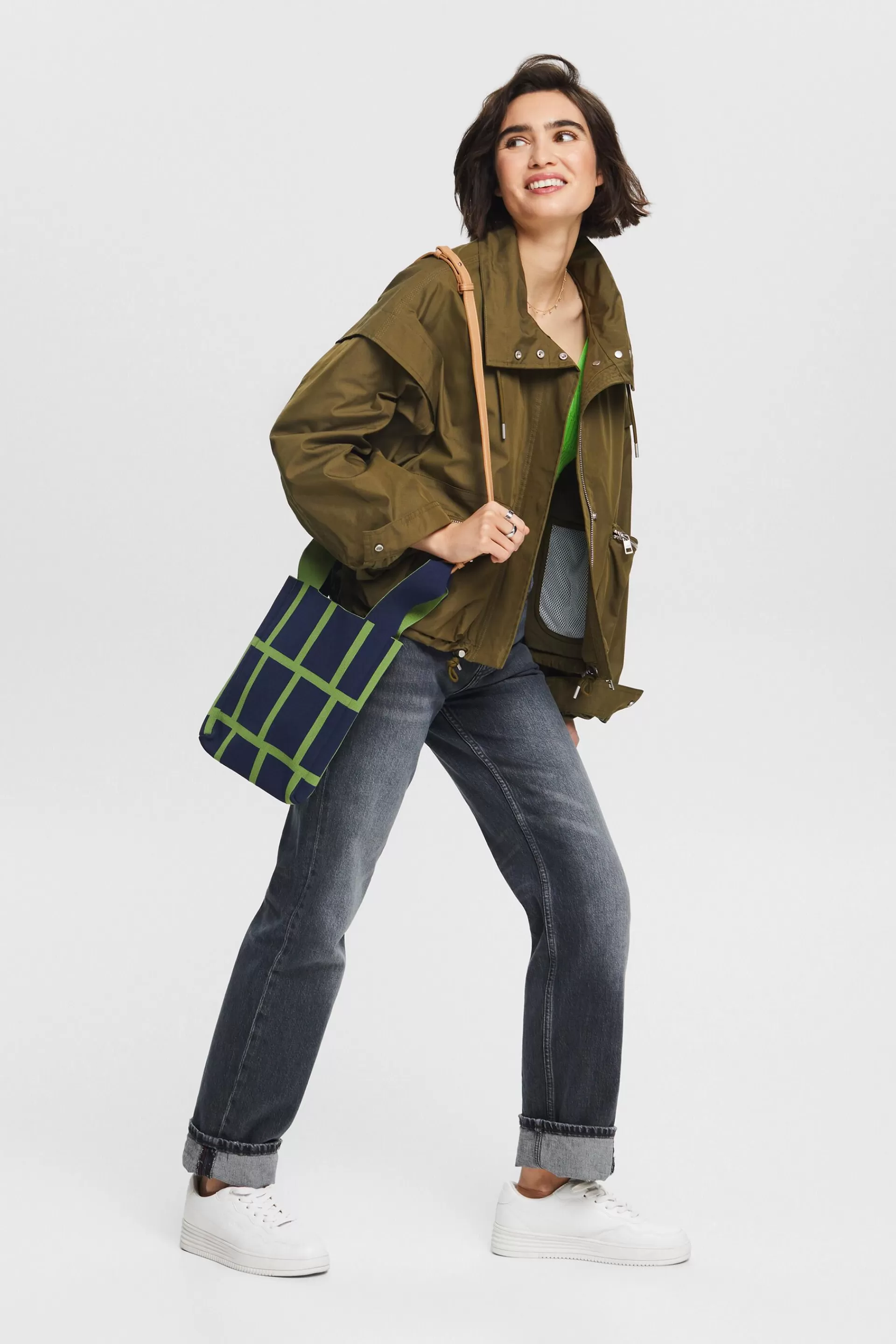Jacke aus Baumwollmix-ESPRIT Flash Sale