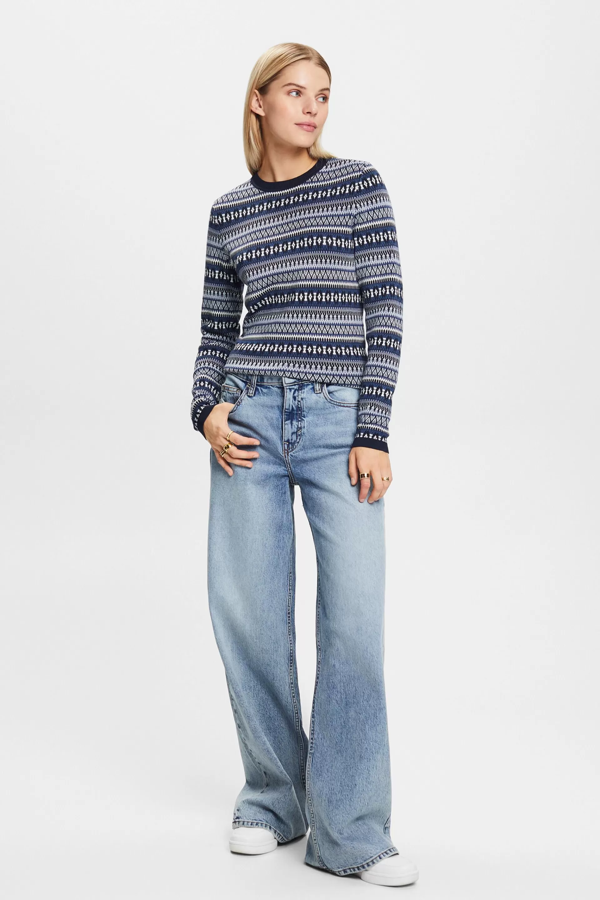 Jacquard-Sweatshirt-ESPRIT Cheap