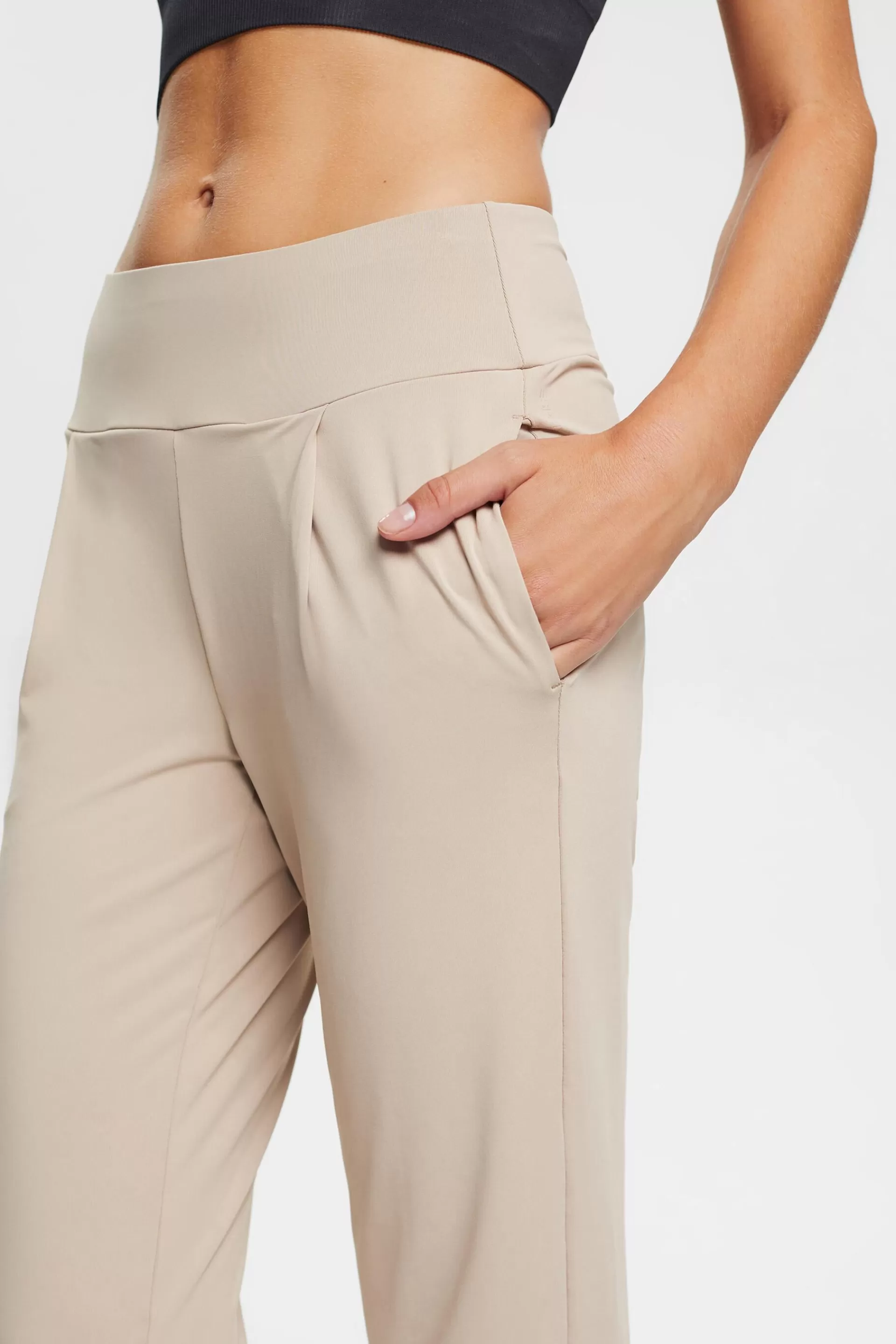 Jersey-Jogginghose E-DRY in Cropped-Länge-ESPRIT Shop