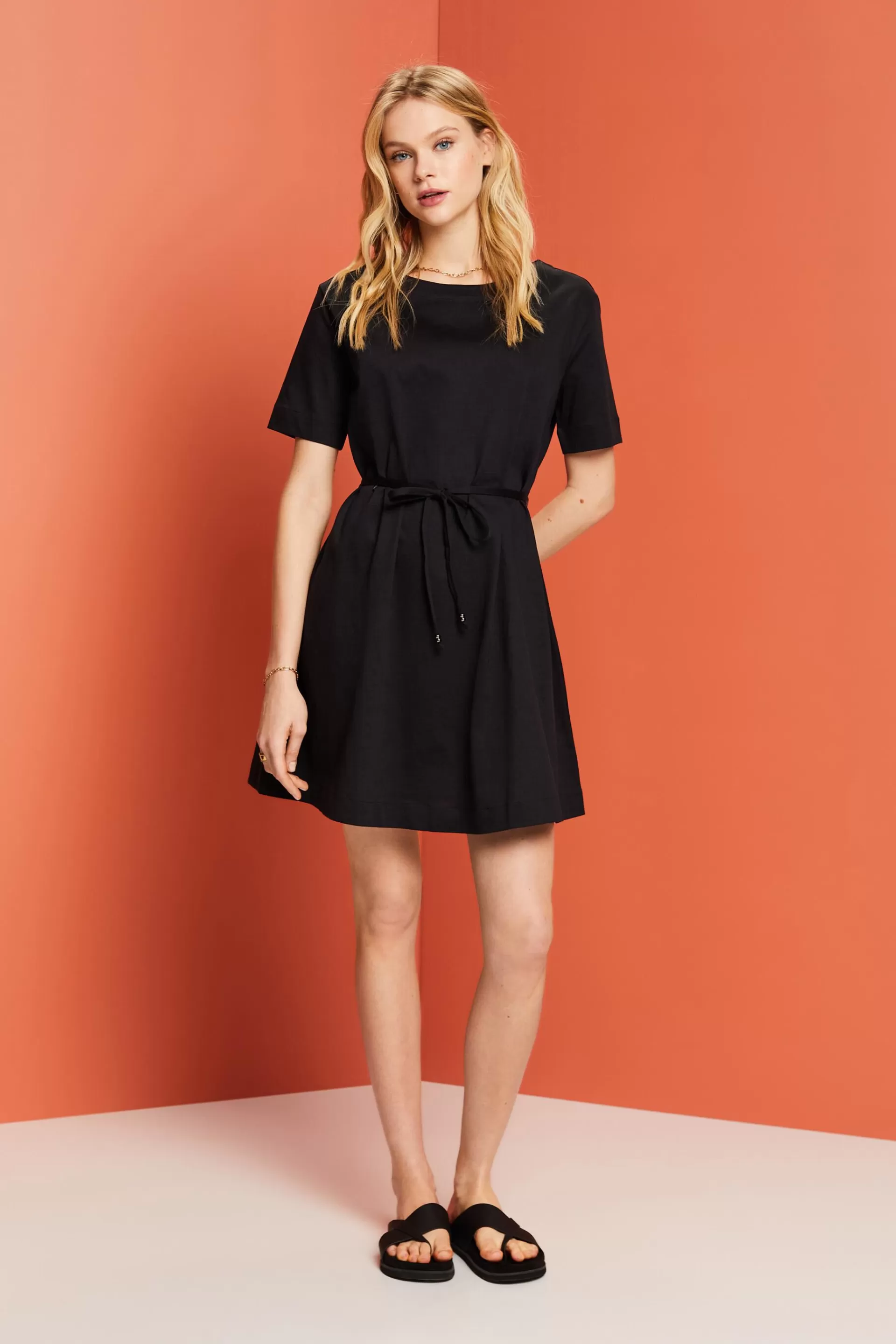 Jersey-Minikleid, 100 % Baumwolle-ESPRIT Cheap