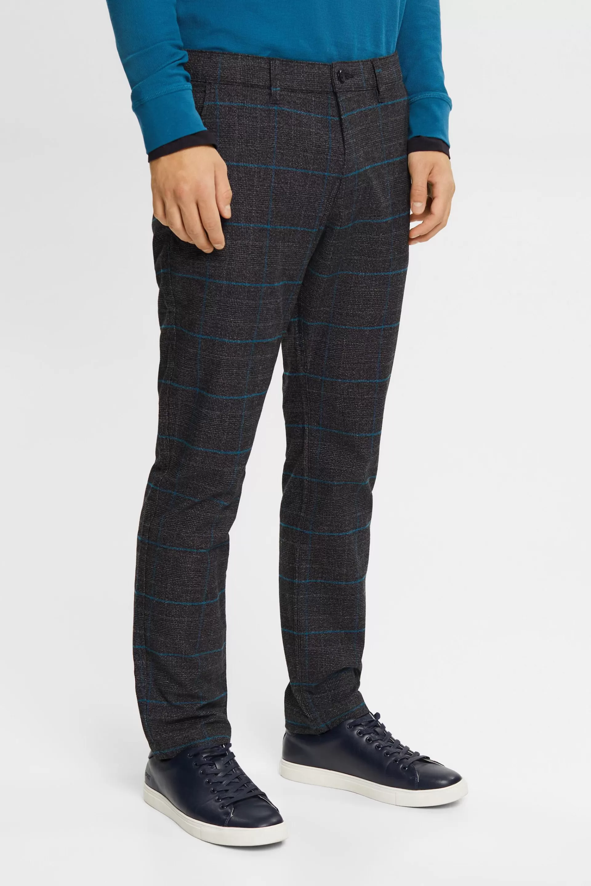 Karohose Slim Fit-ESPRIT Fashion