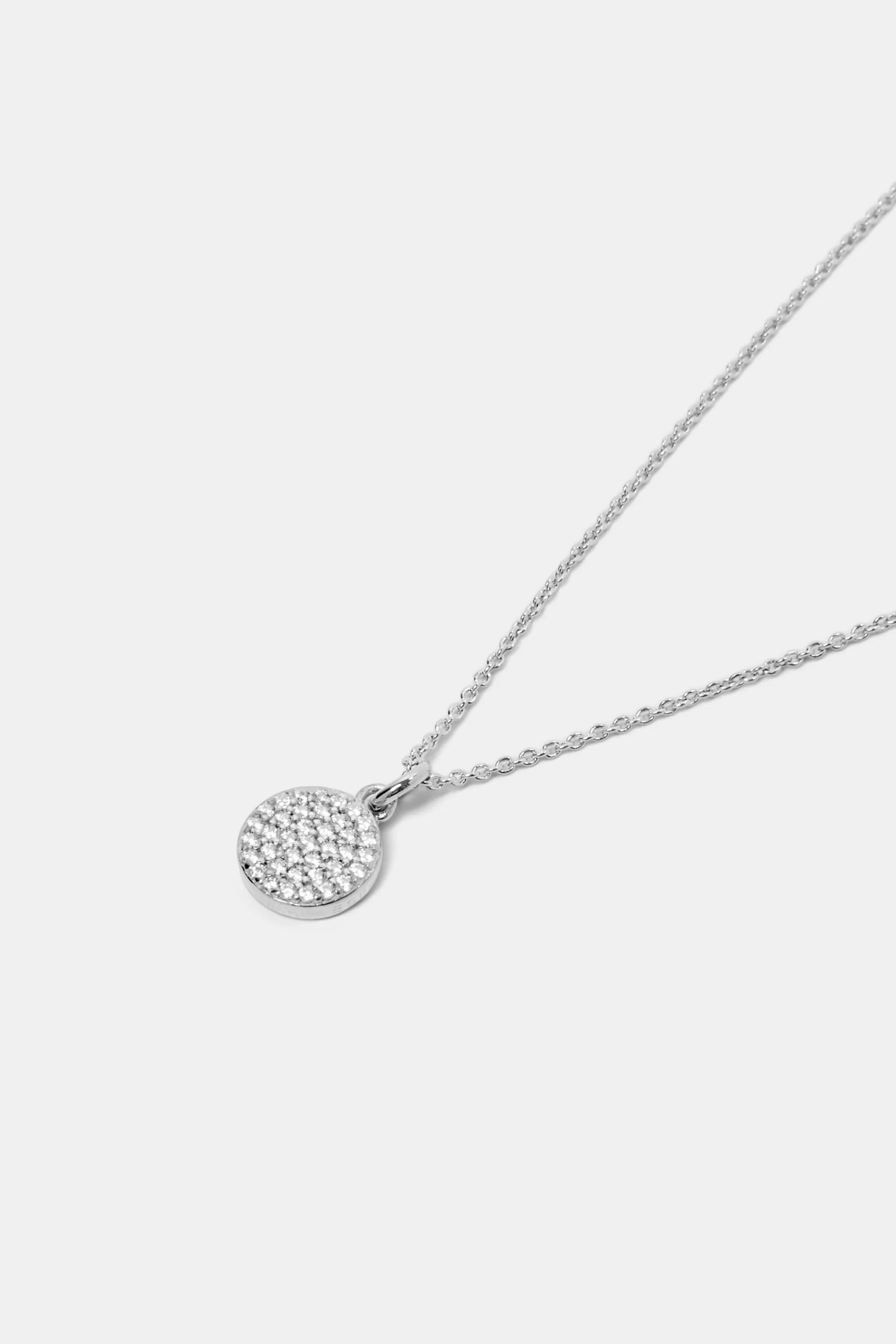 Kette mit Zirkonia-Anhänger, Sterling Silber-ESPRIT Best Sale