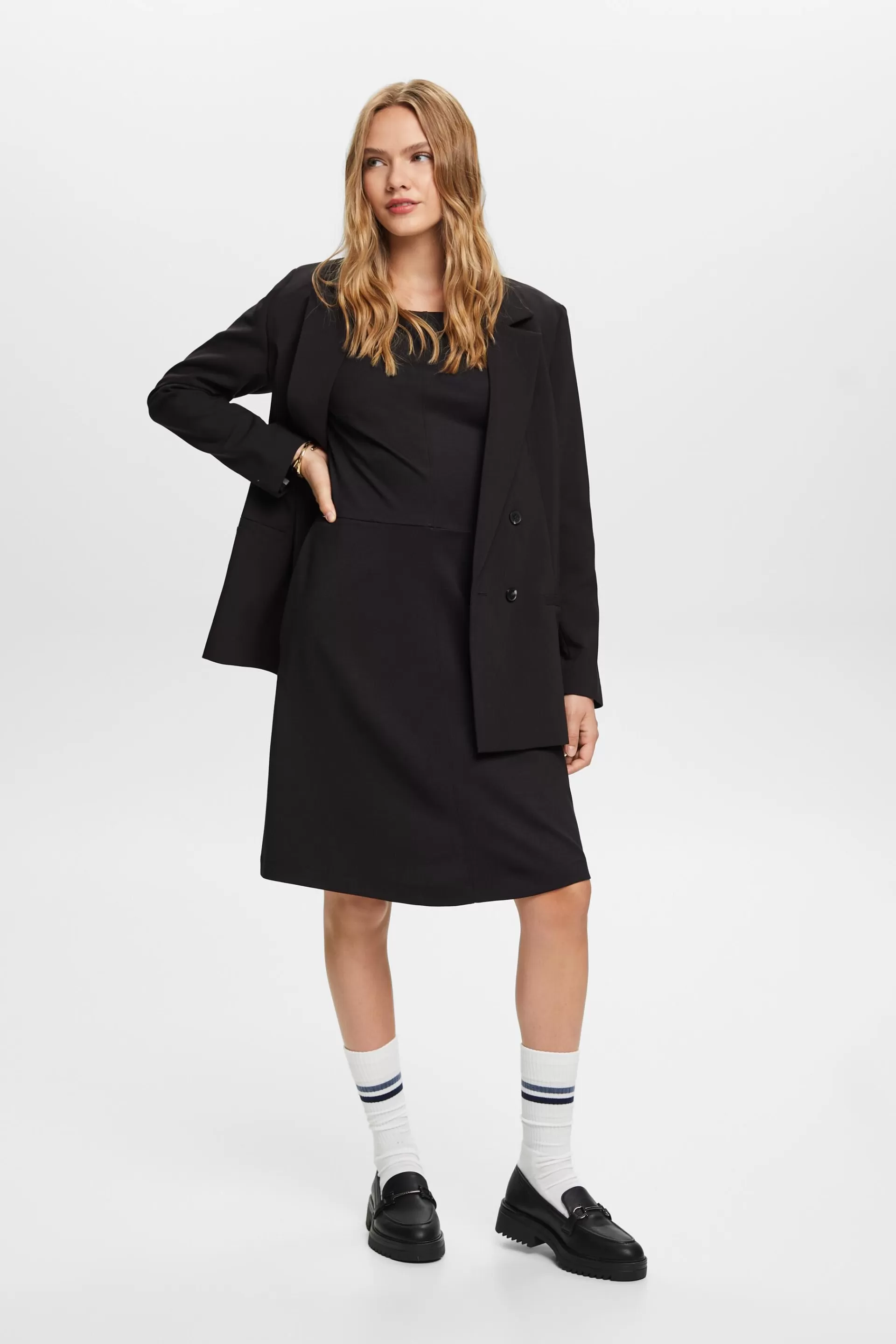 Kleid aus Punto-Jersey-ESPRIT Best Sale