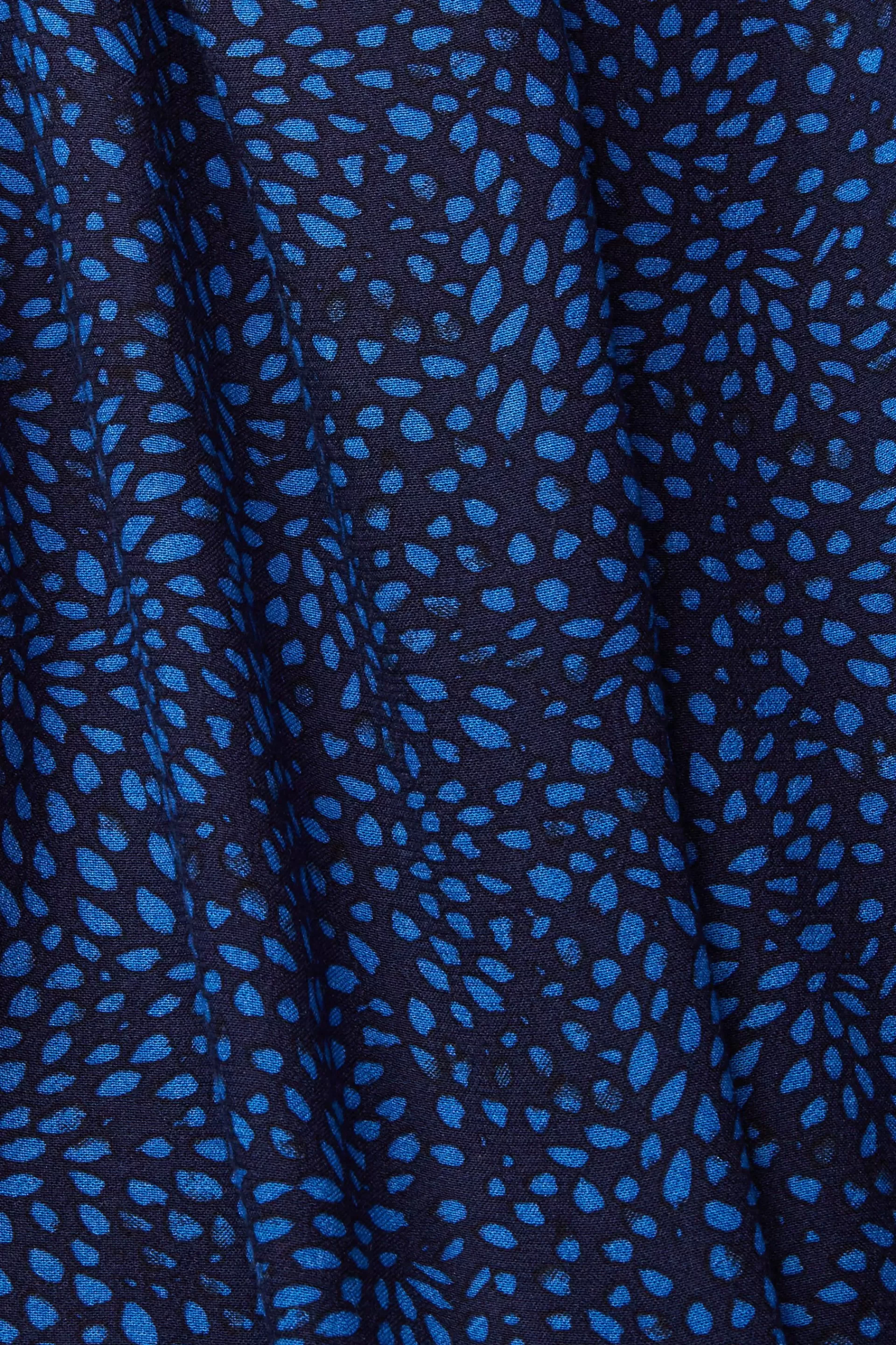 Kleid mit Muster und Gürtel, LENZING™ ECOVERO™-ESPRIT Cheap