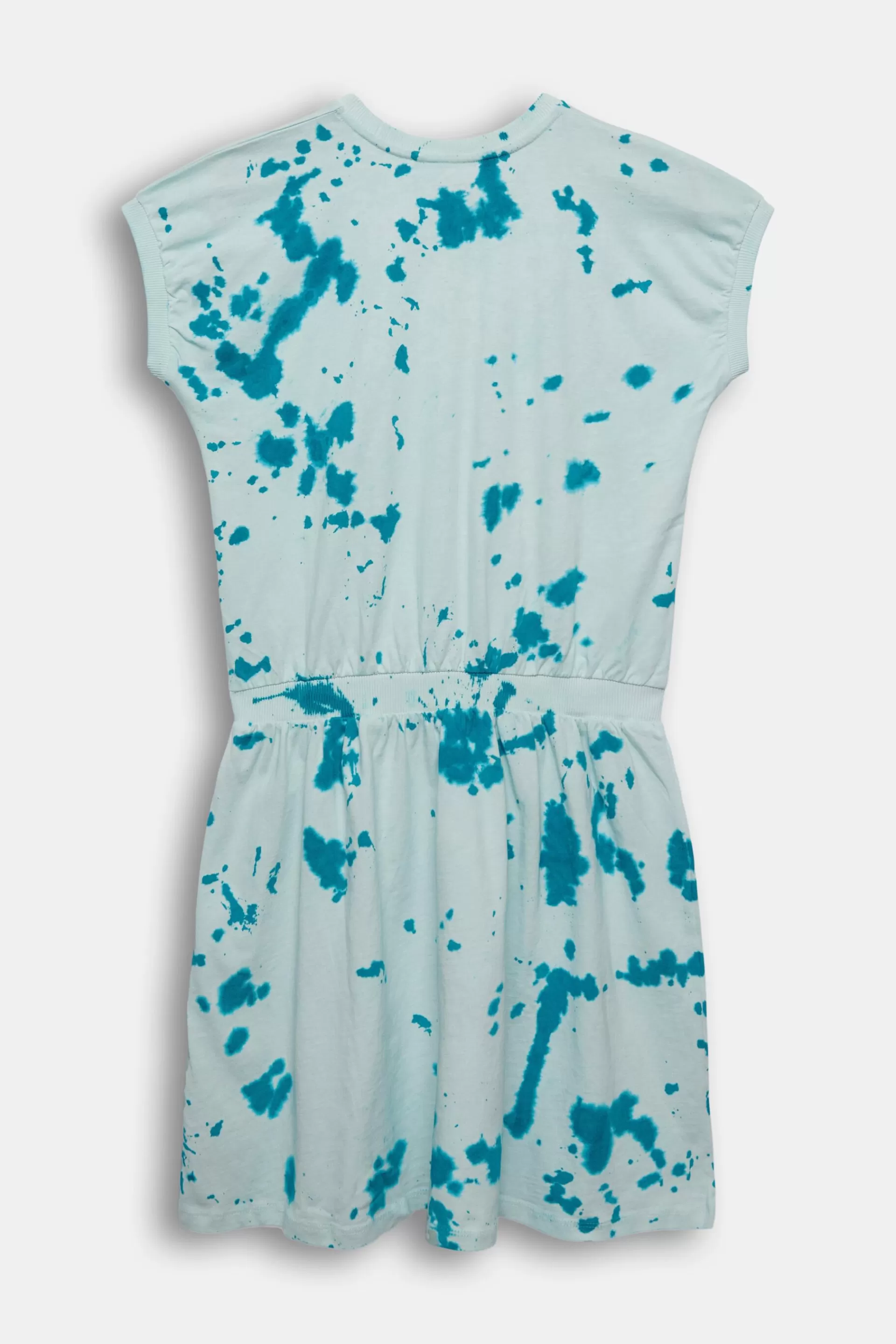 Kleid mit Rundhalsausschnitt und Print-ESPRIT Cheap