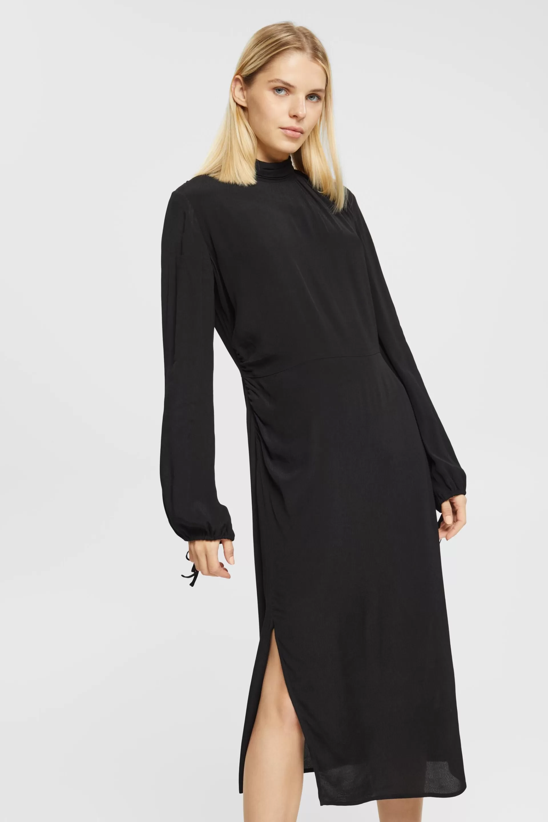 Kleid mit Stehkragen-ESPRIT Hot