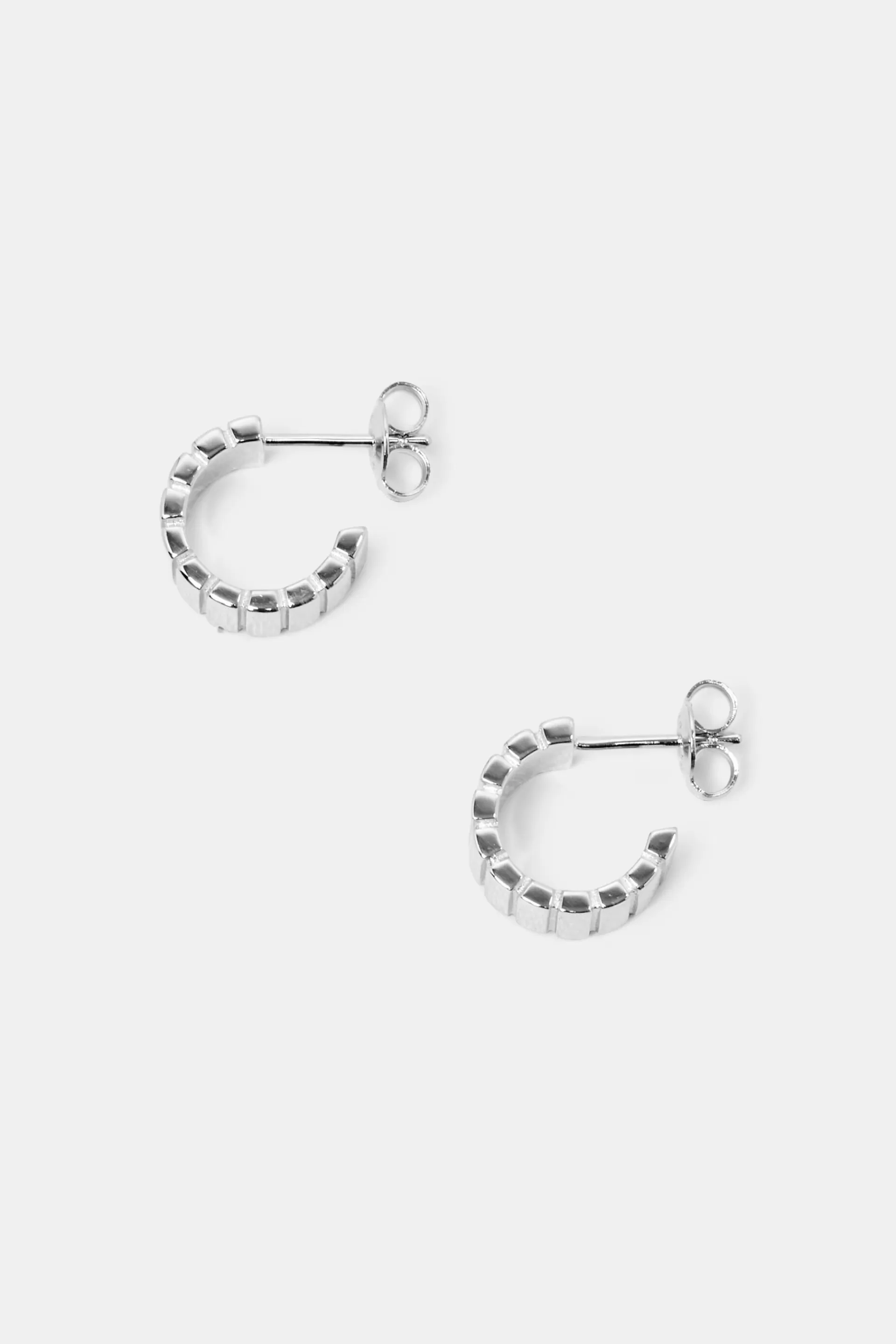 Kleine Creolen-Ohrringe, Sterlingsilber-ESPRIT Clearance