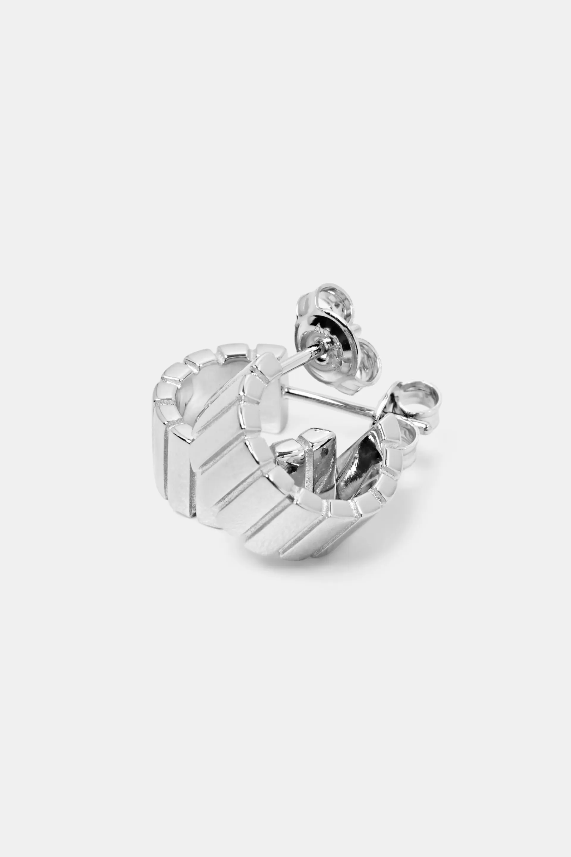 Kleine Creolen-Ohrringe, Sterlingsilber-ESPRIT Clearance