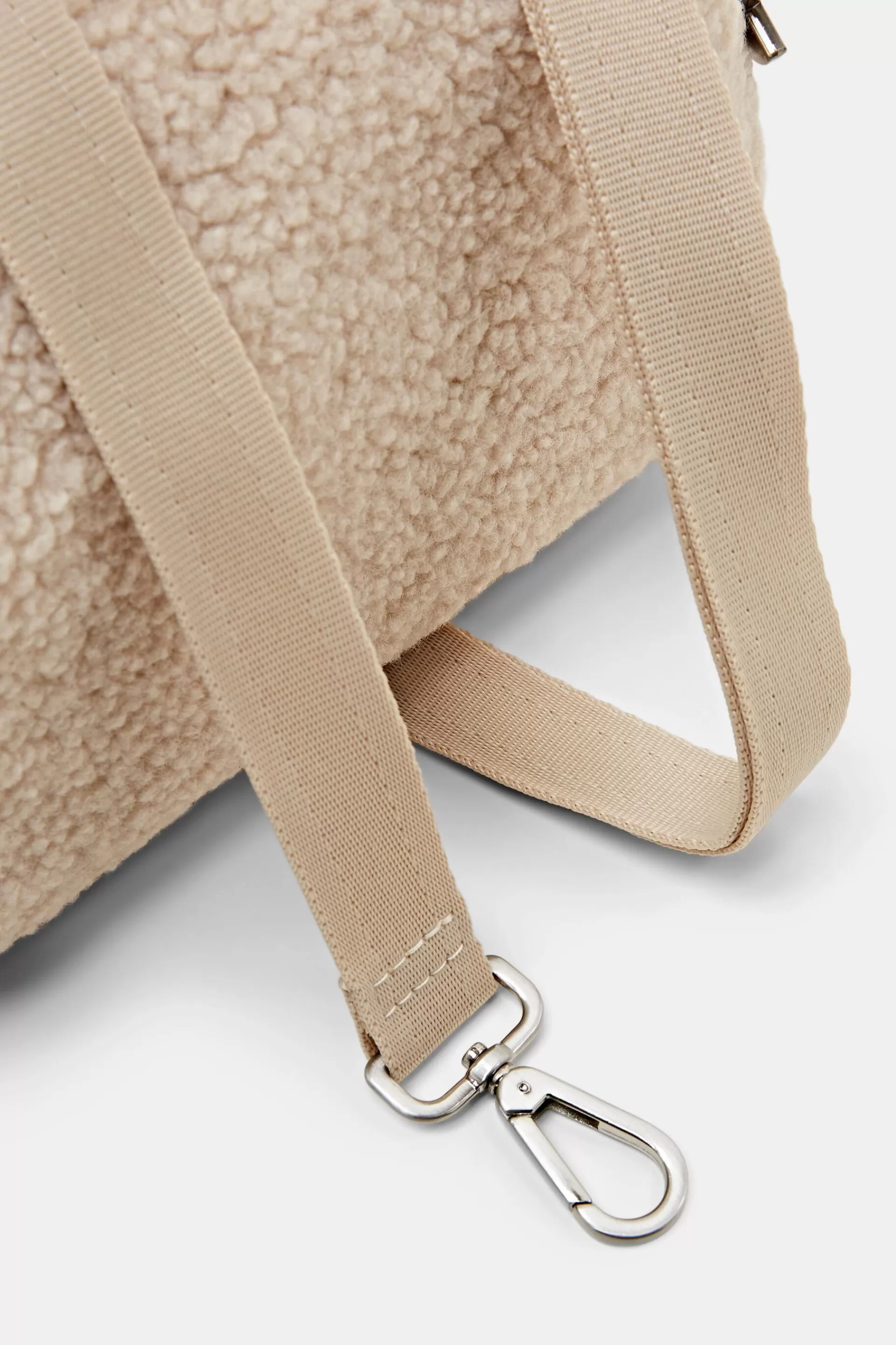 Kleine Tasche aus Plüsch-ESPRIT Clearance